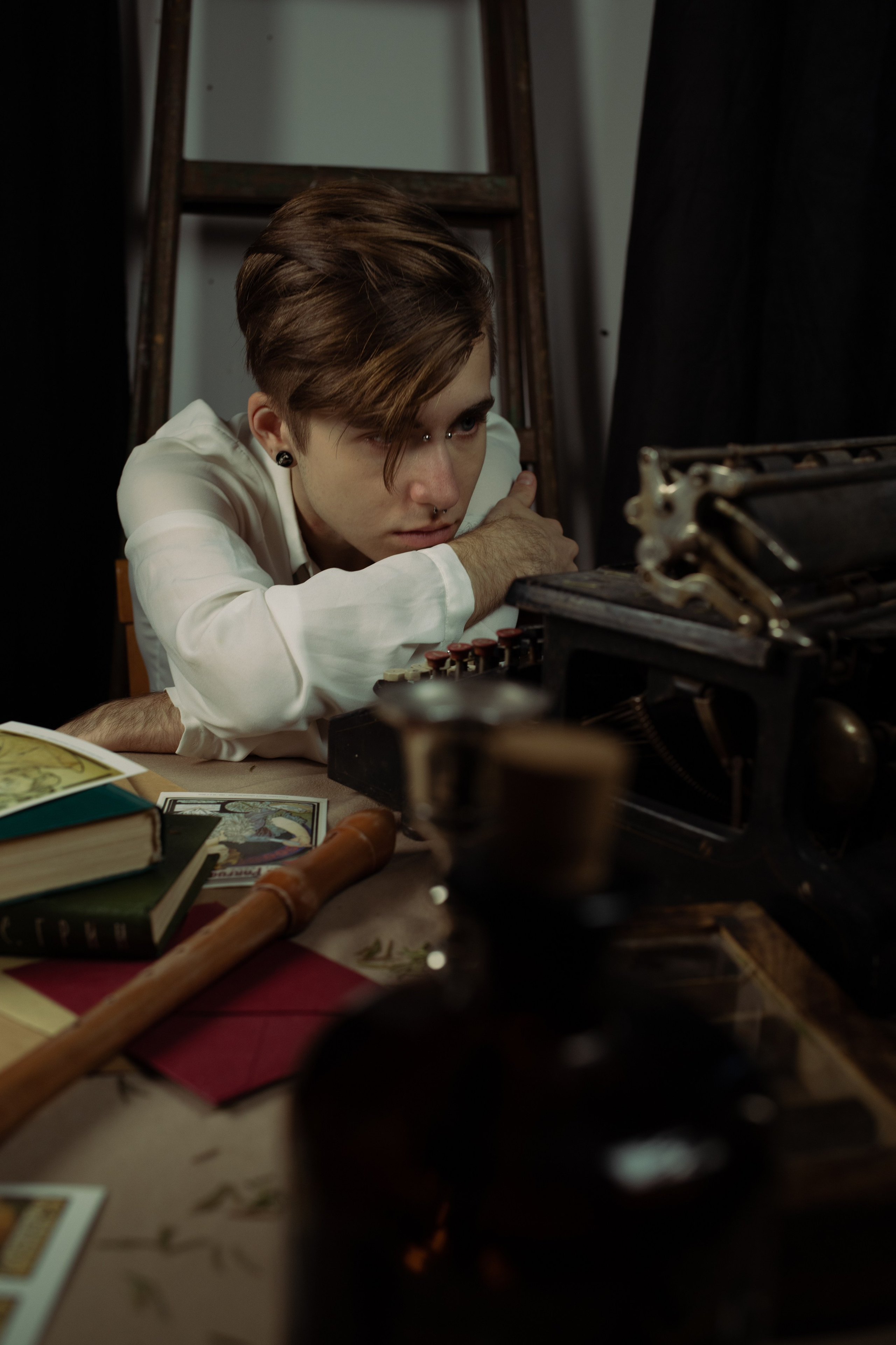 Мужской портрет в студии. Фотограф Санкт-Петербург Всеволожск Мария Наскидашвили