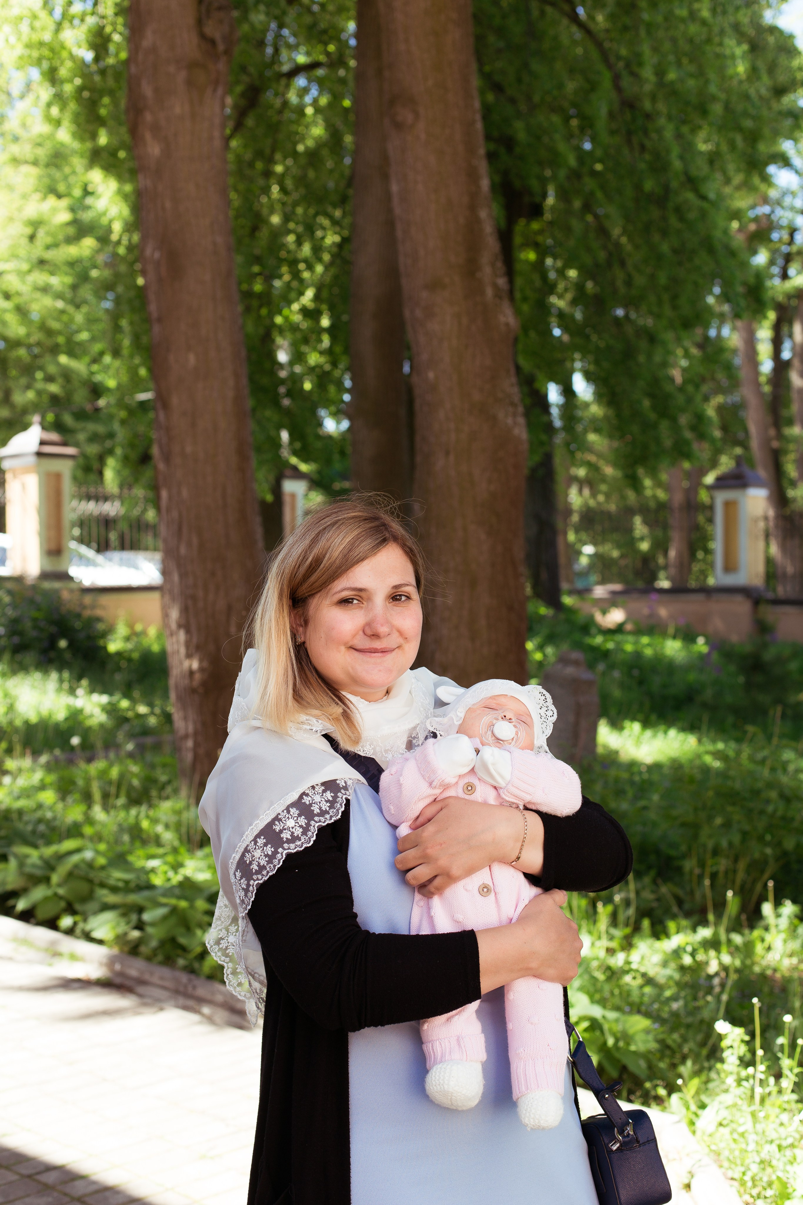 Крещение Ульяны. Успенская церковь. Фотограф новорожденных и детский в Сергиевом Посаде Кругликова Юлия