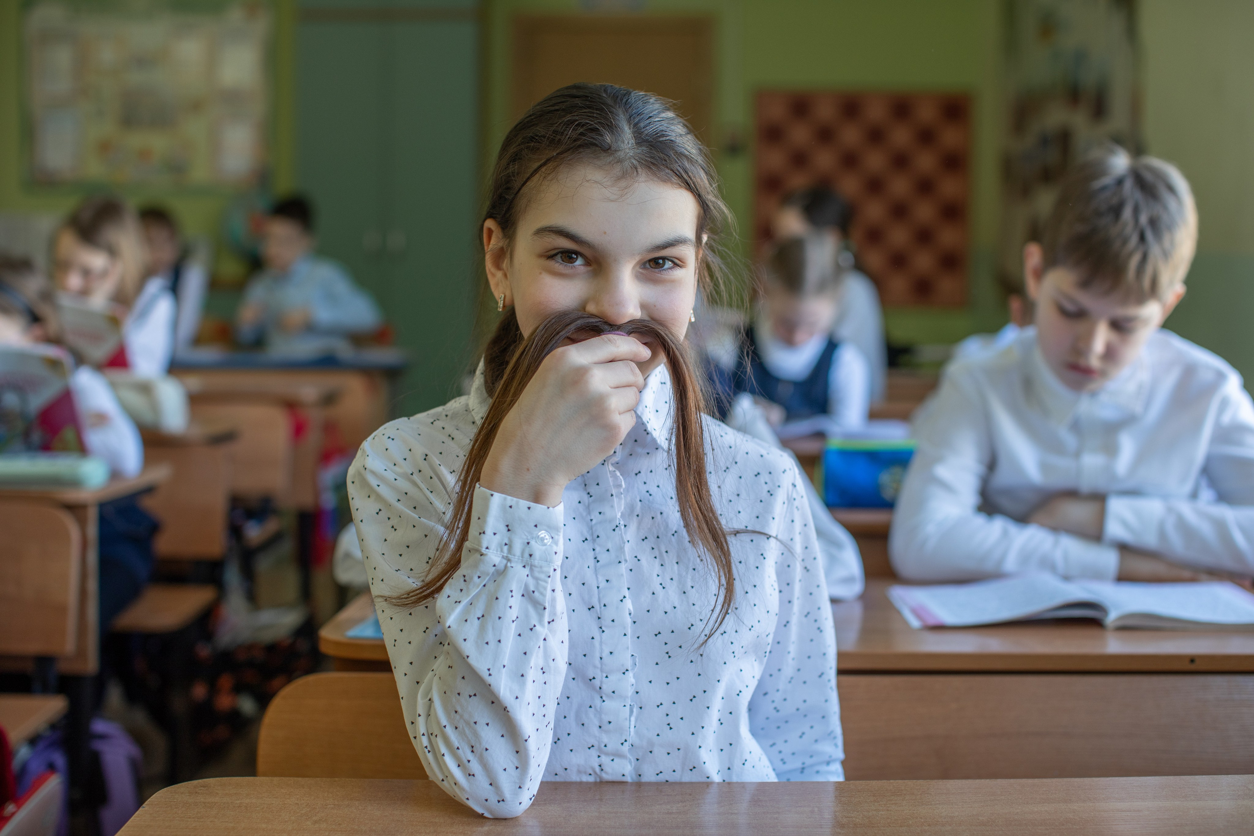 Фотографии из альбома для 4 класса. Семейный и детский фотограф Елена Коловицкова