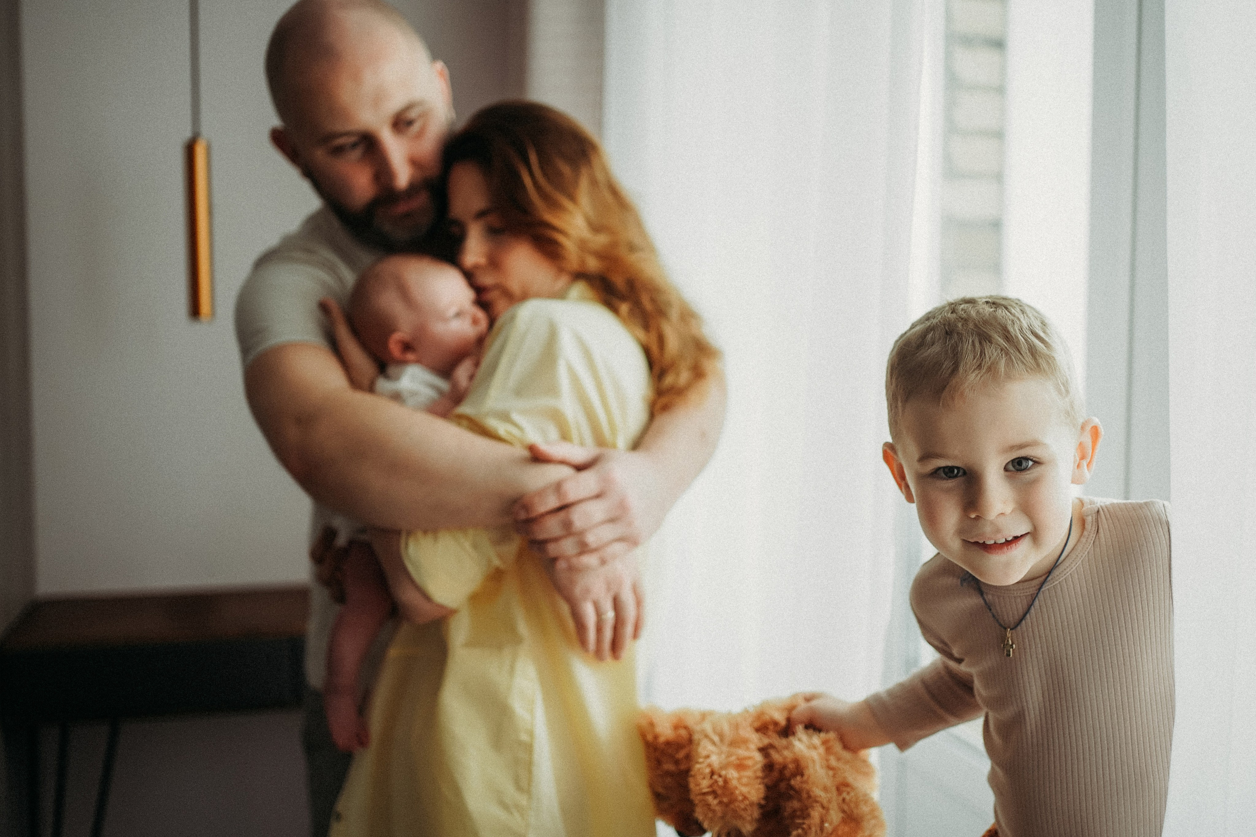 Елена, Андрей и малыши. Фотограф Наталья Колганова