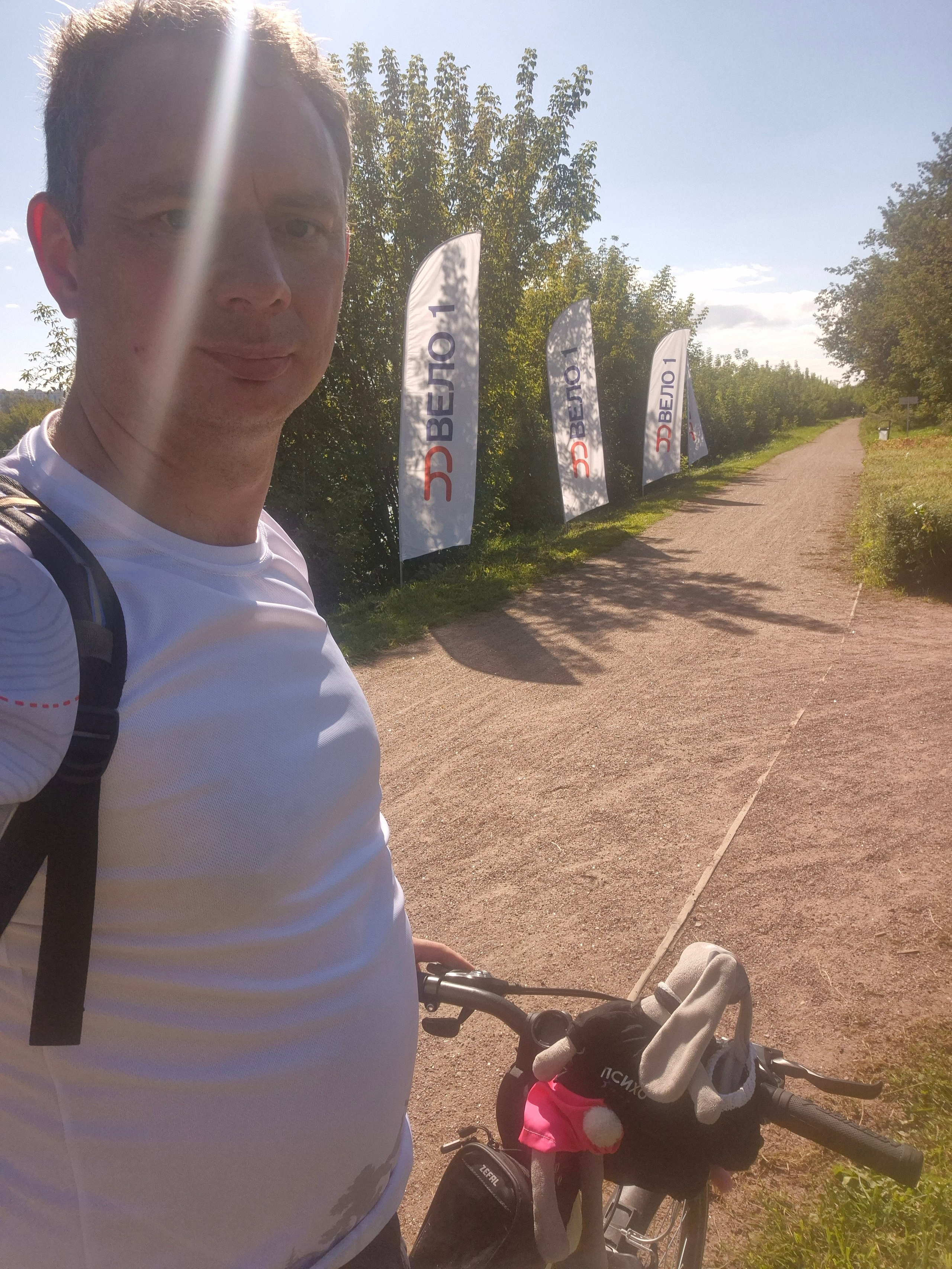 Еще один привал. До финиша - 5 км