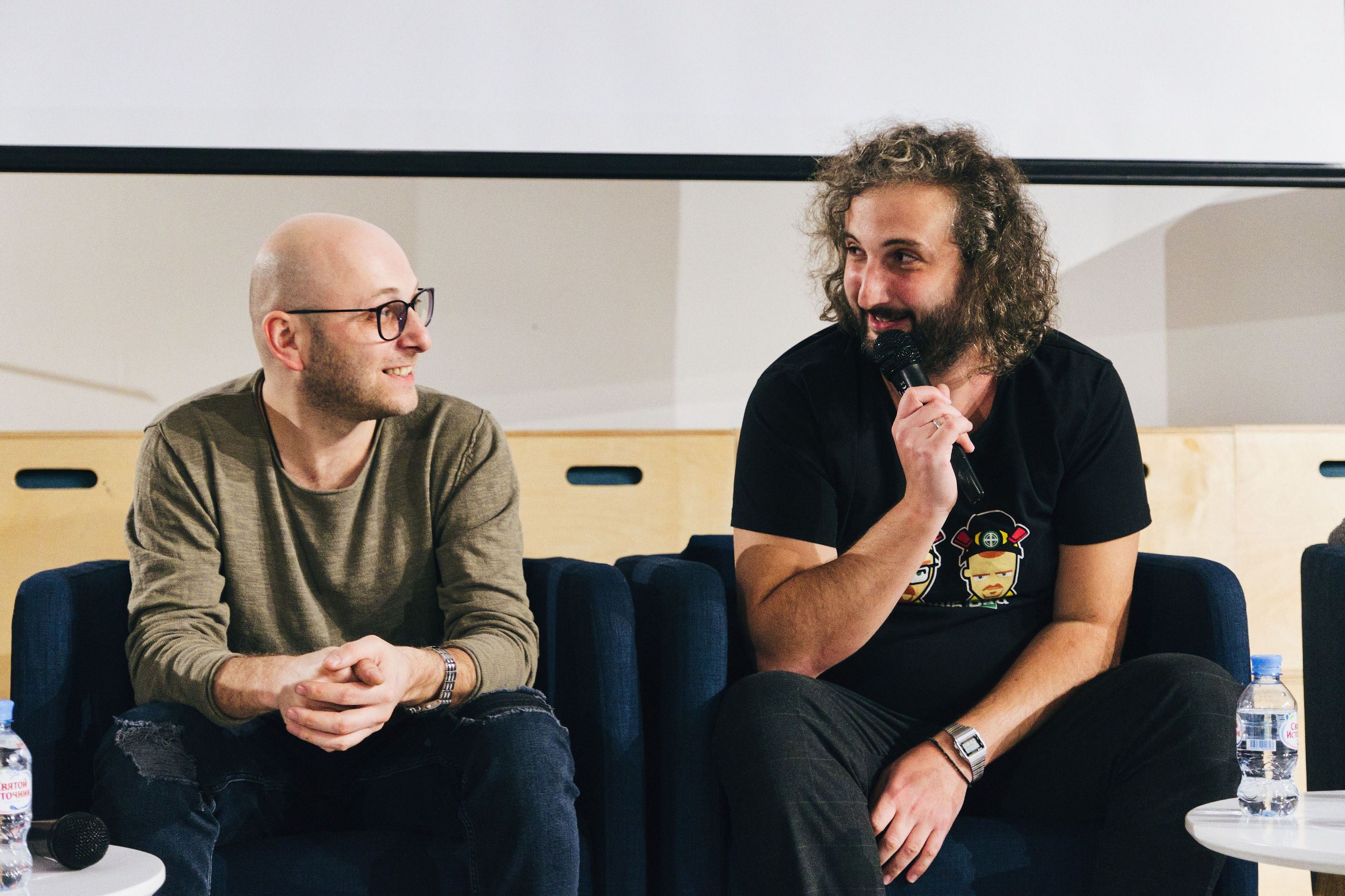 Репортажная фотосъёмка пресс-конференции группы Mgzavrebi в СПб. Семейные и свадебные фотосессии в СПб, в студии, на улице, на природе