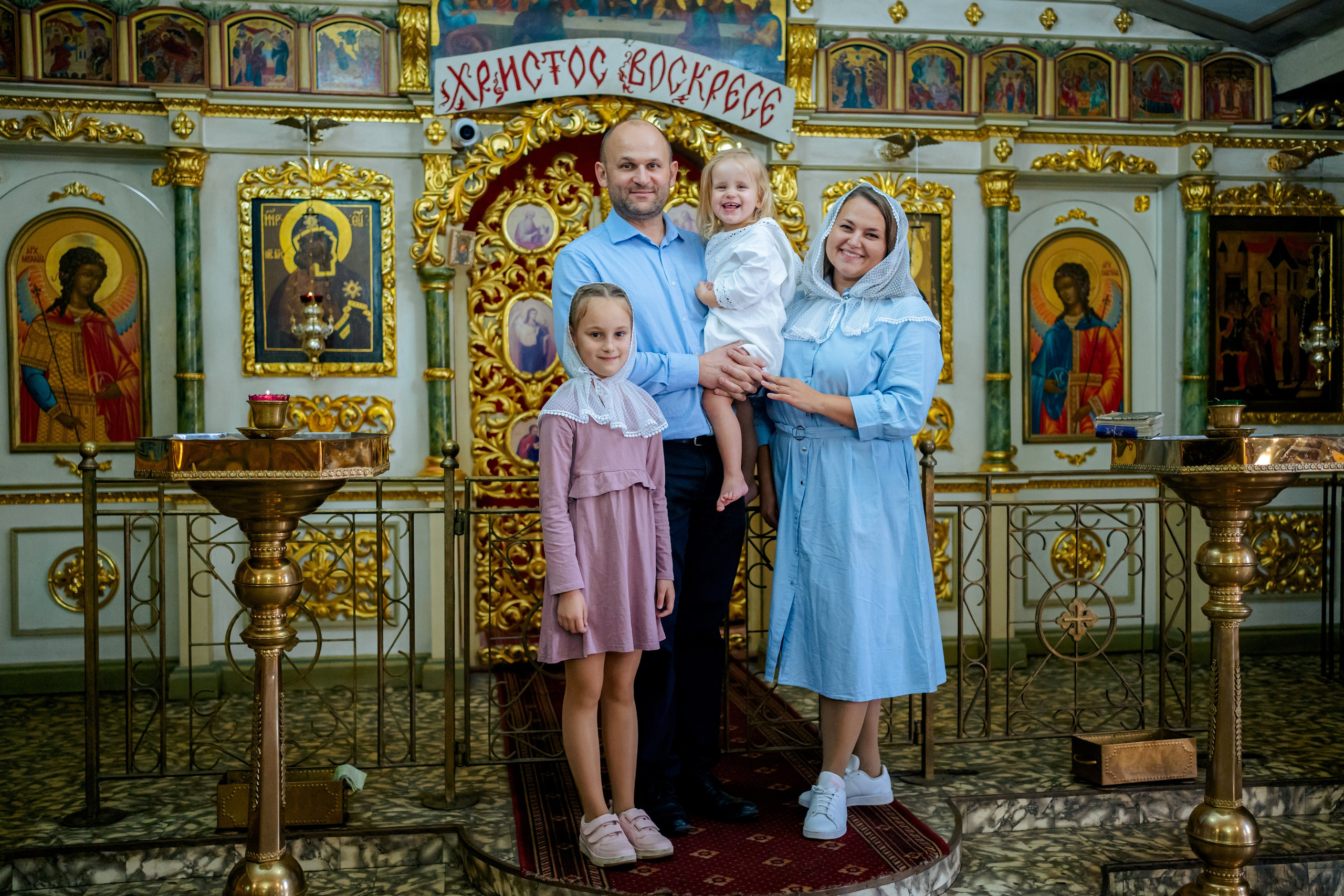 Крещение Полины. Фотограф Казакова Анастасия