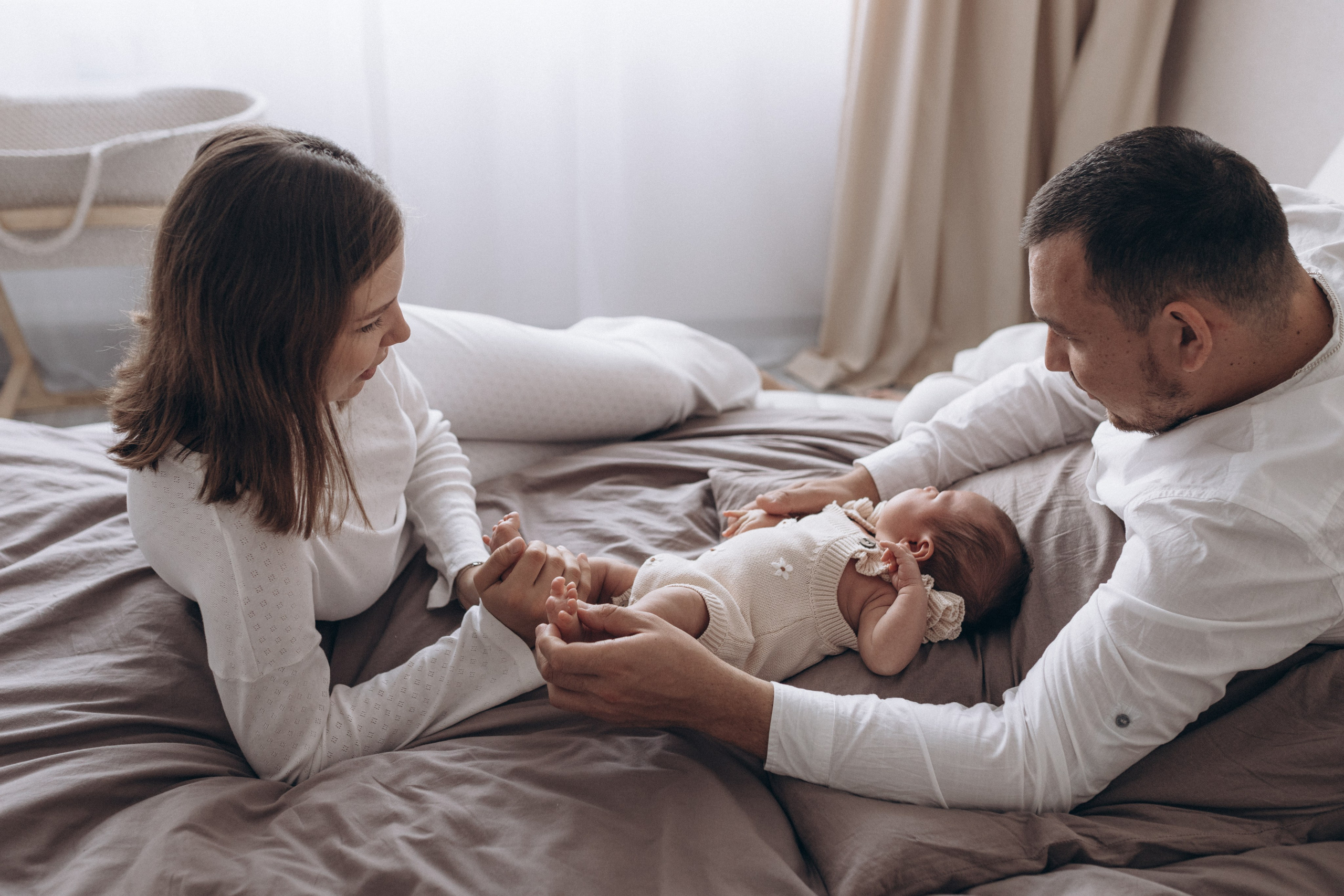 Анюта. Фотограф новорожденных в Тюмени