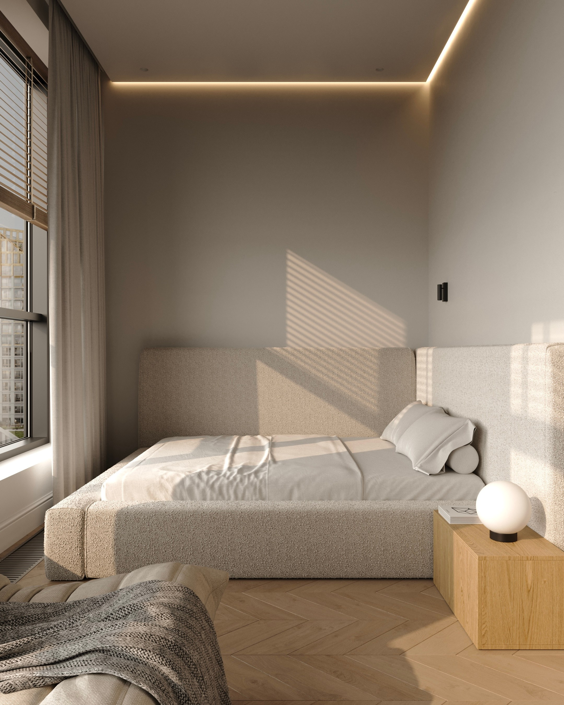 Apartments in Golden city GloraX, Saint Petersburg. Cg artist Shchapov Dmitry