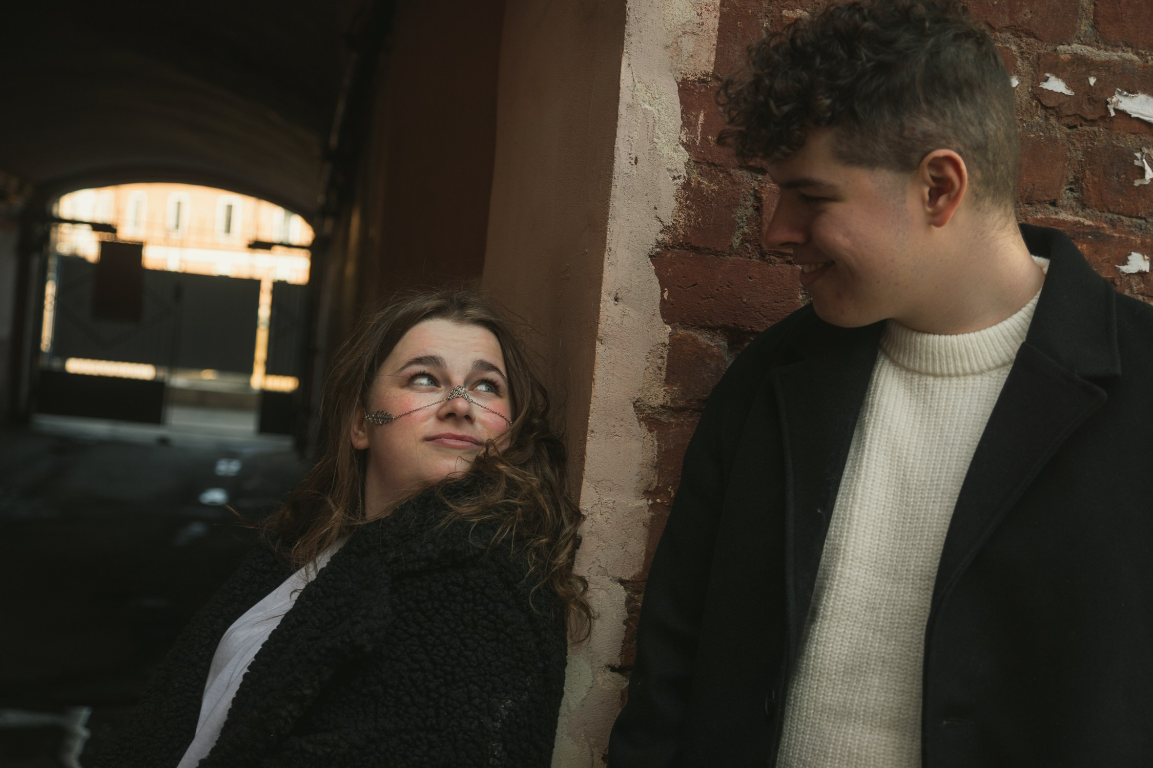 Прогулочная съемка для Юли и Дани. Портретный и семейный фотограф в Санкт-Петербурге Чугунова Анастасия