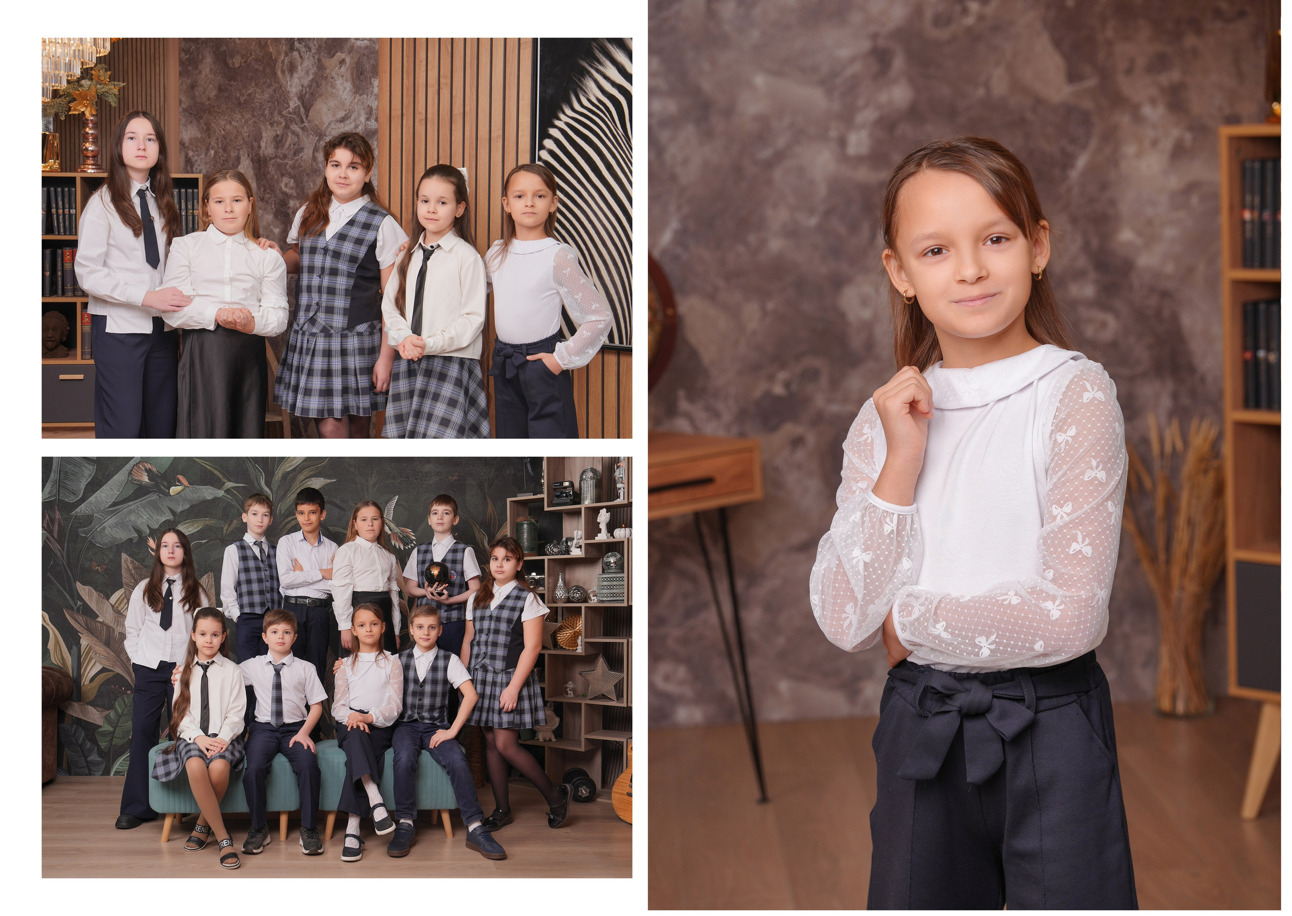 ШКОЛА 50 — 4 «В» класс. Красивый выпускной альбом в Краснодаре