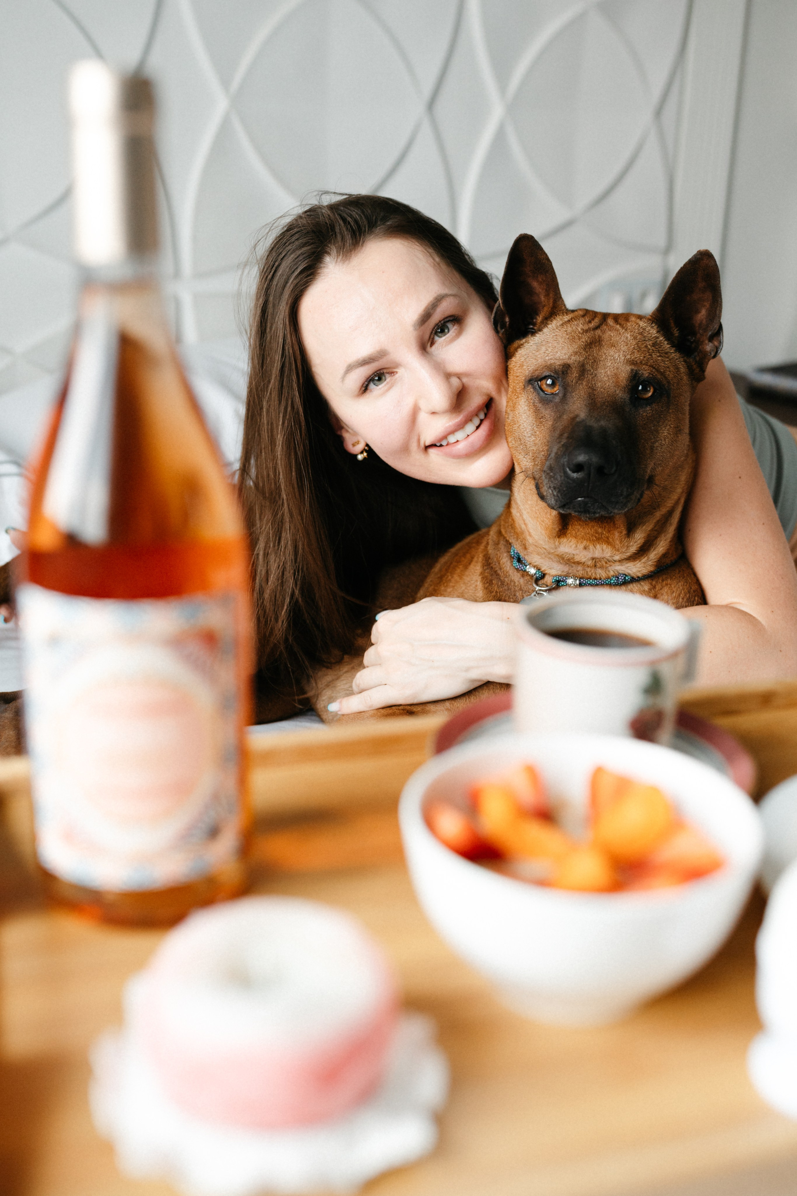 Оксана и Зевс. Фотограф анималист в Москве Ольга Агушева