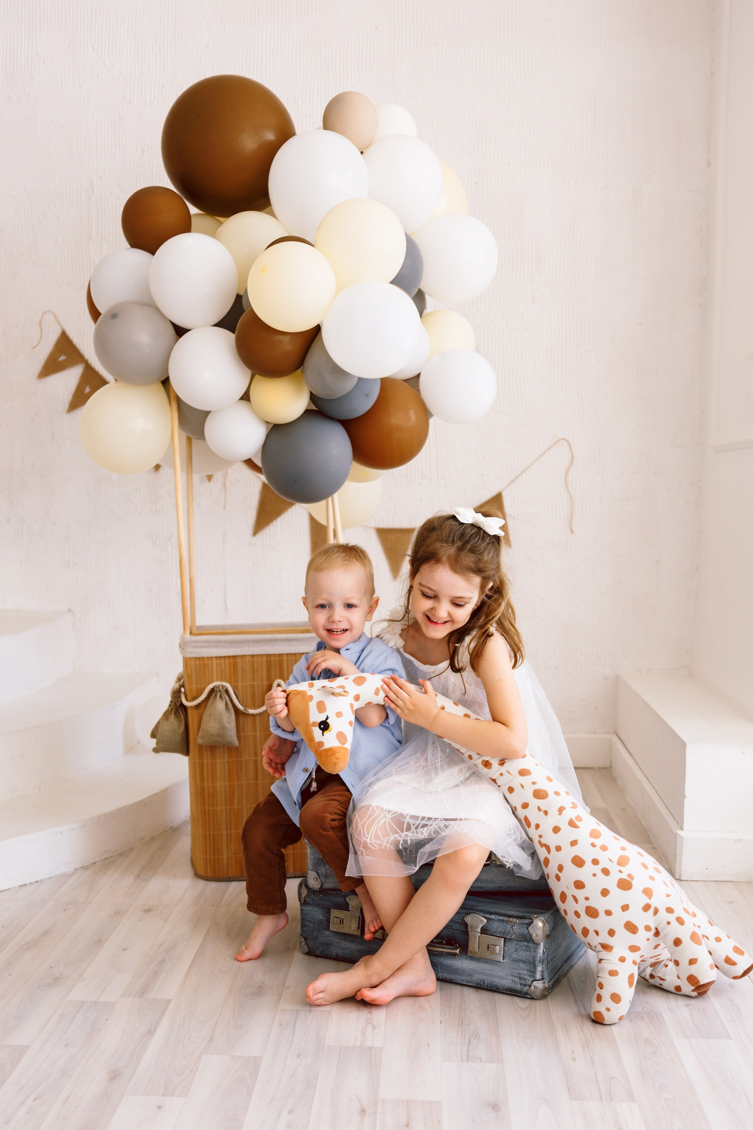 Фотодень «на воздушном шаре» № 1. Фотограф новорожденных Тверь Диана Муляева