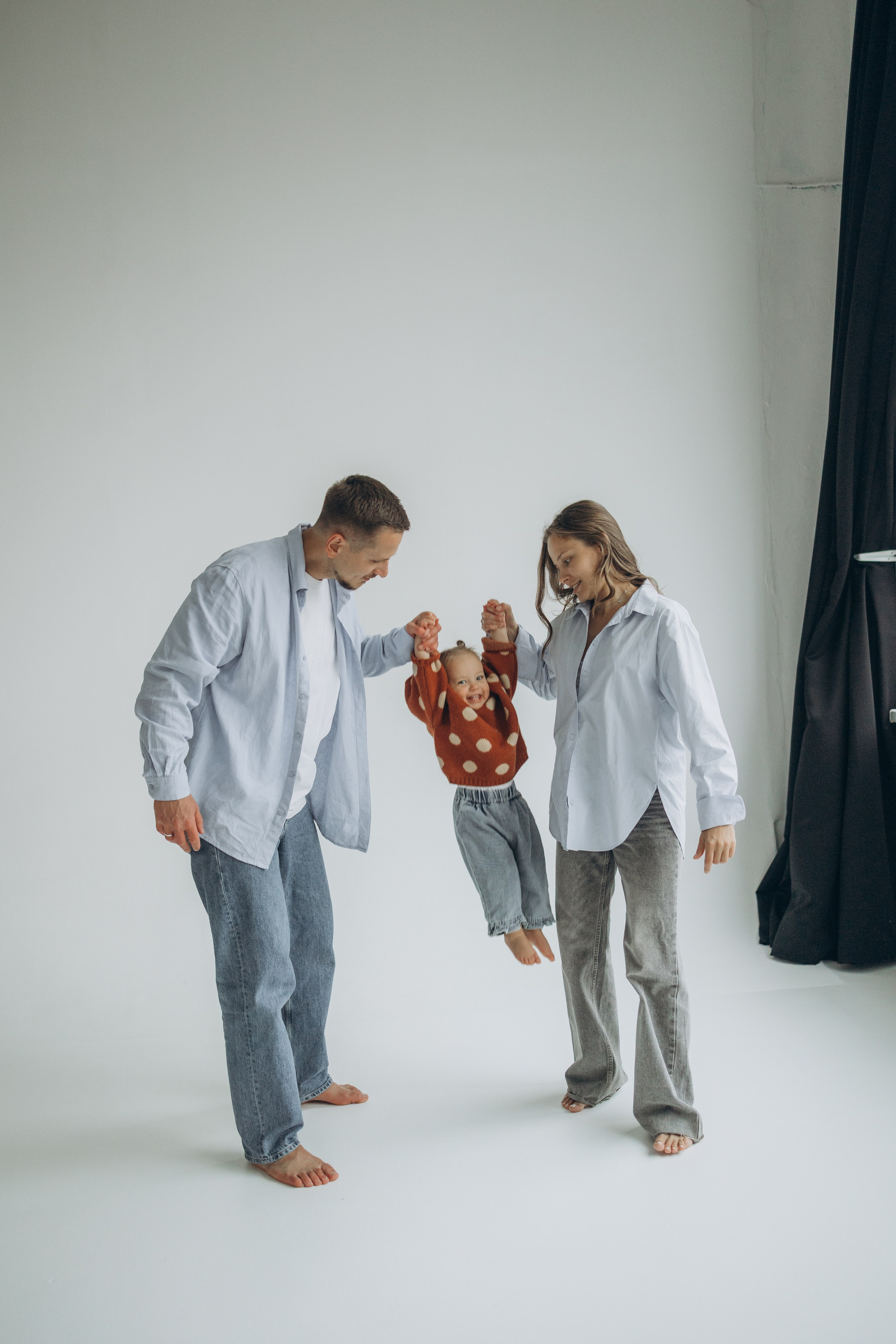 Анна, Сергей и София. Семейный фотограф в Москве Виктория Ястребинская