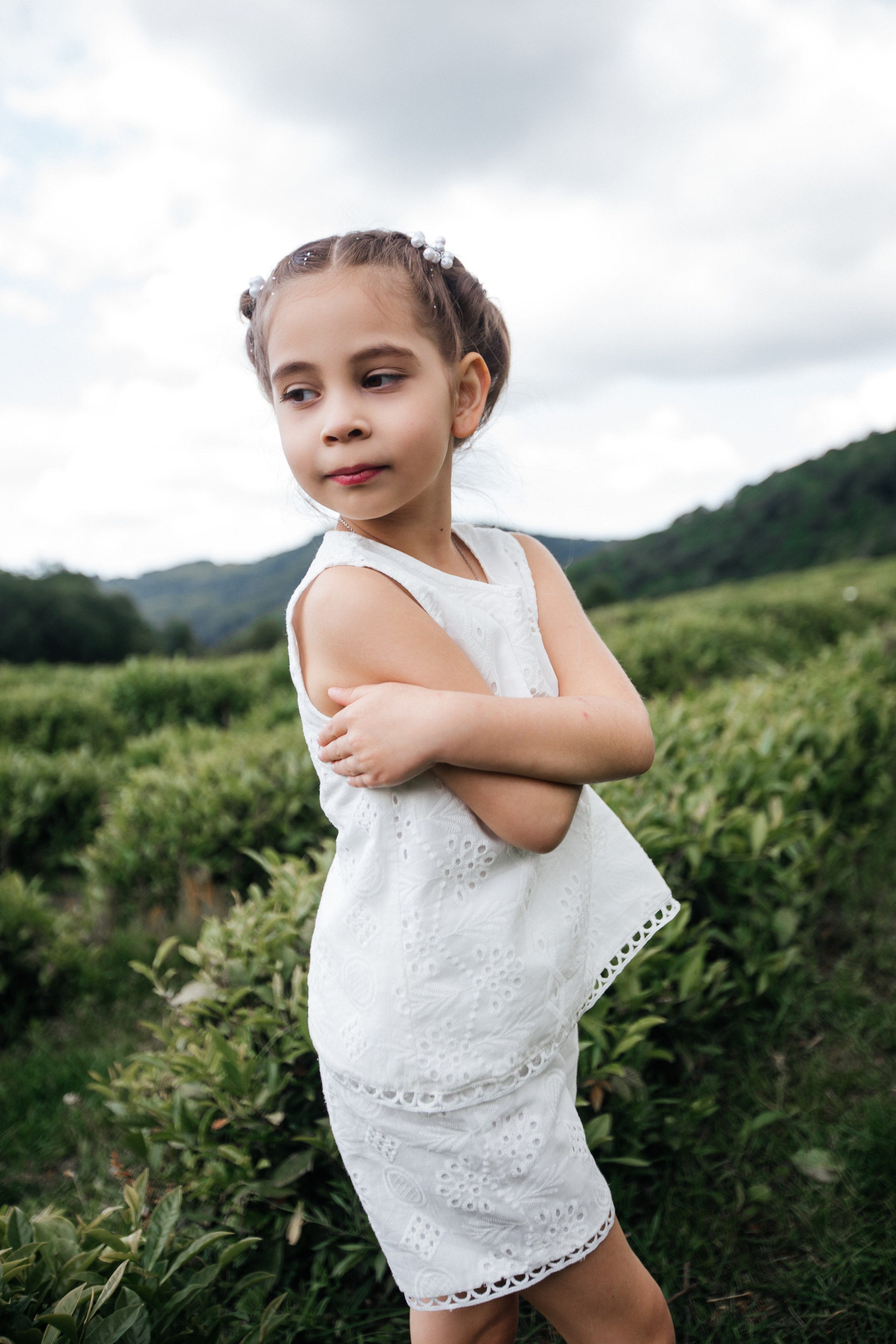 Tea plantation. Efimova Model Agency