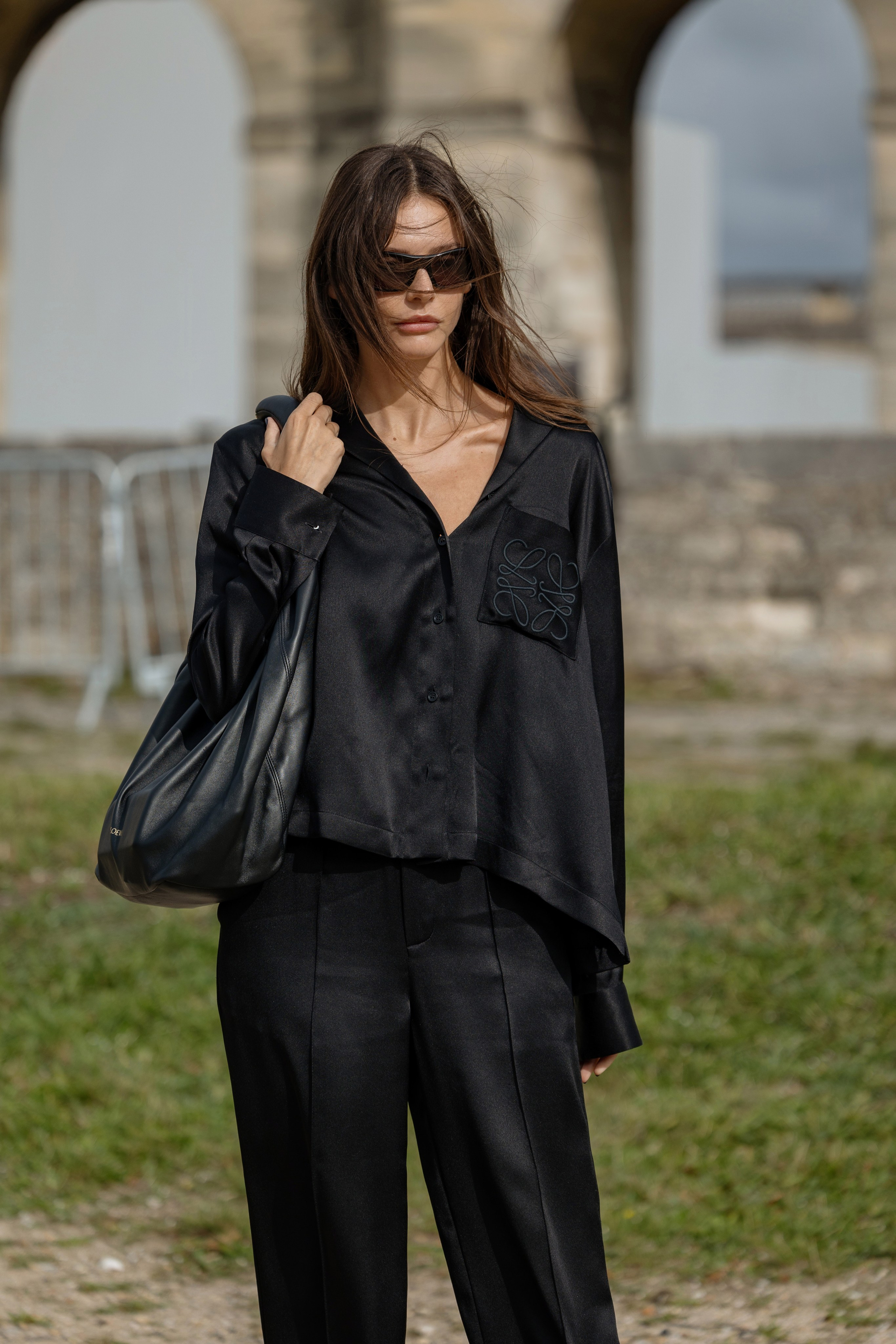 PFW SPRING SUMMER 2024 LOEWE. Photographer in Milan Ivan Goncharov