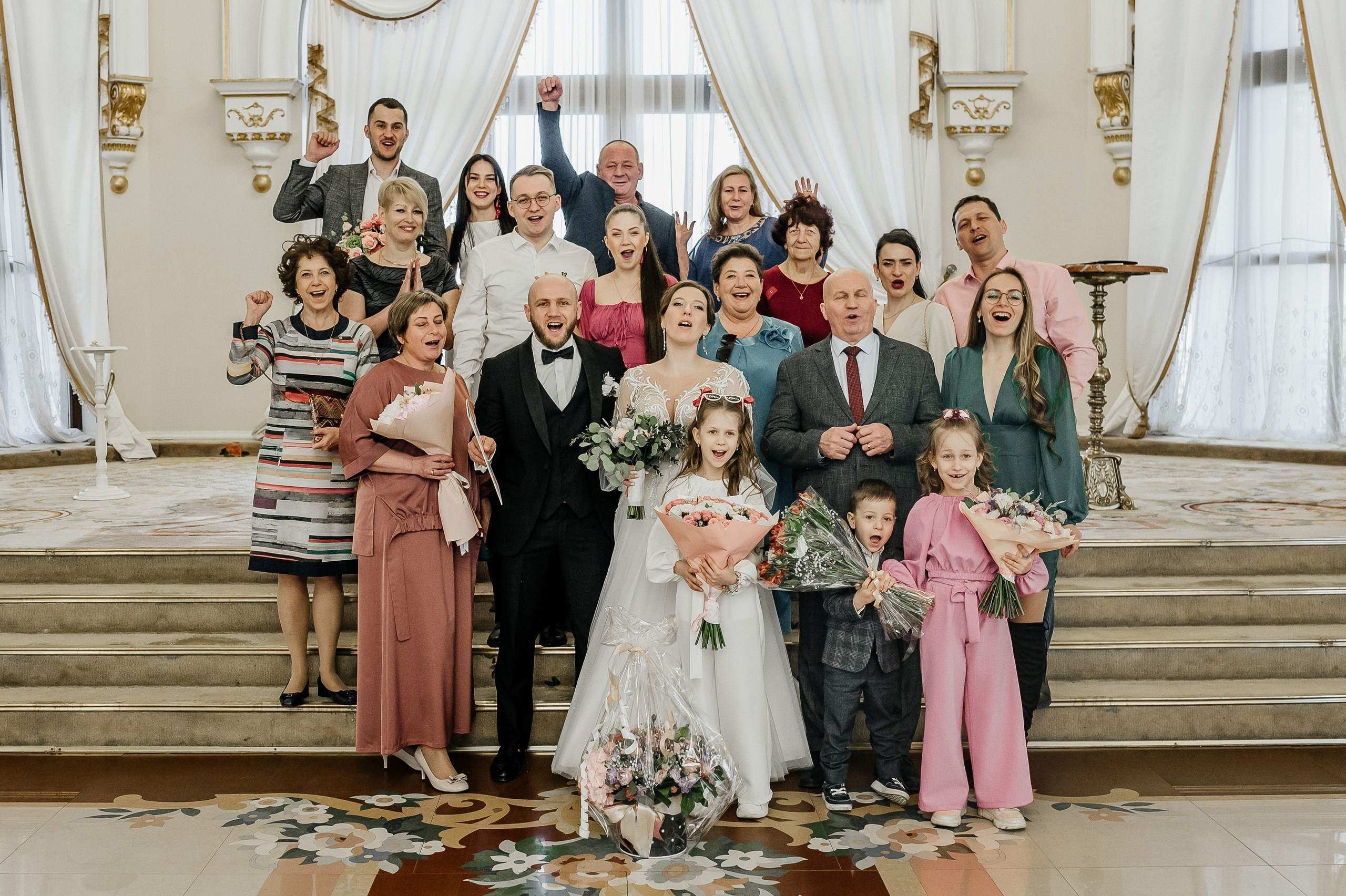 Регистрация брака в доме торжеств Сафиса. Свадебный фотограф Москва — Сергей и Татьяна