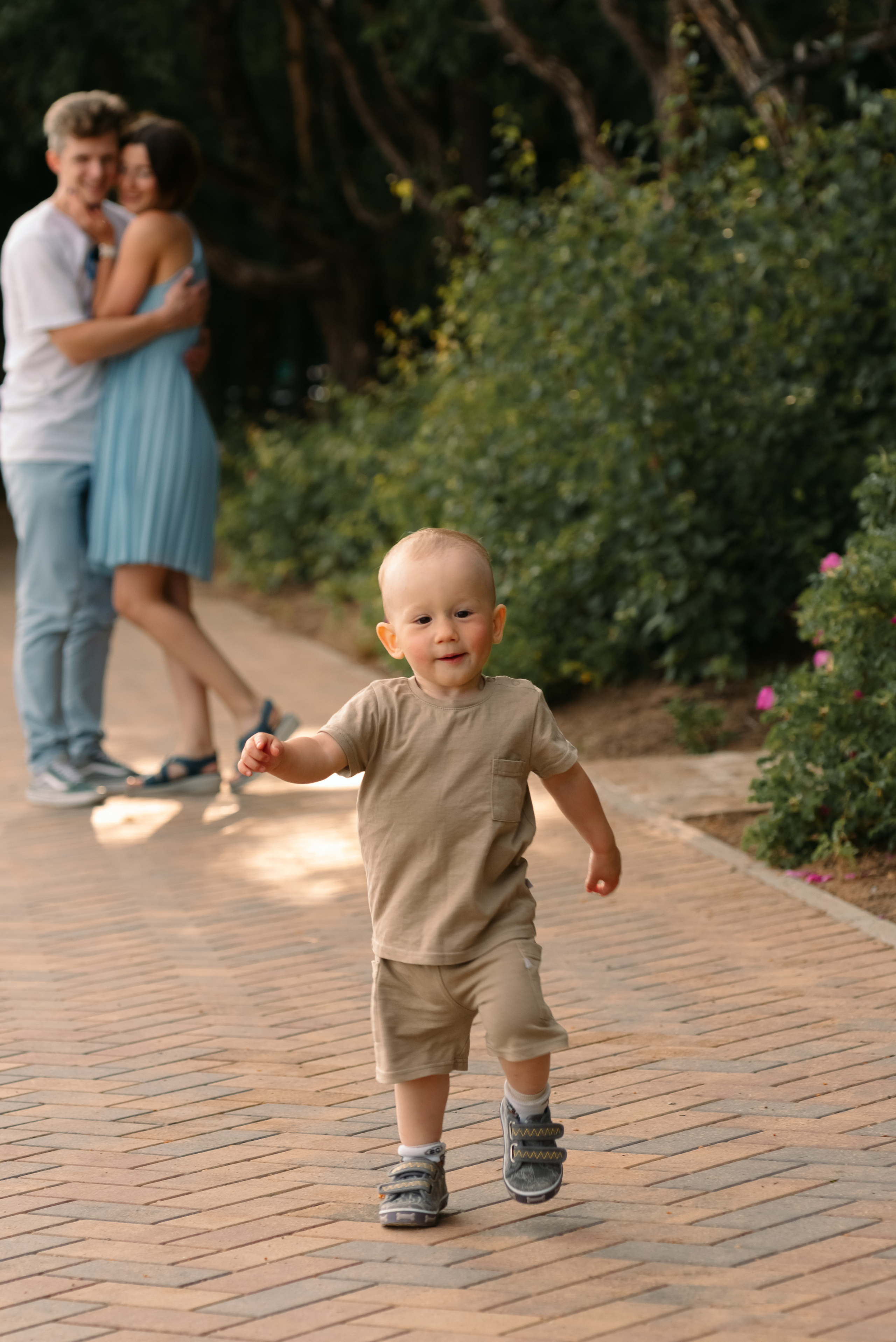 Семейная фотосессия на природе. Фотограф Юлия Кондратьева