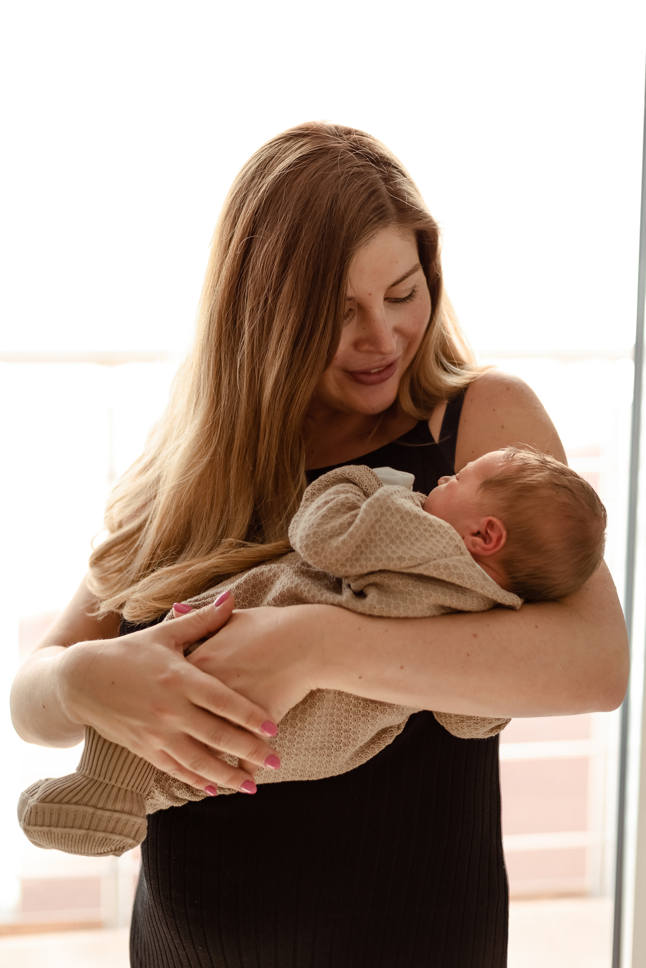 Выписка из роддома. Фотограф Юлия Кондратьева