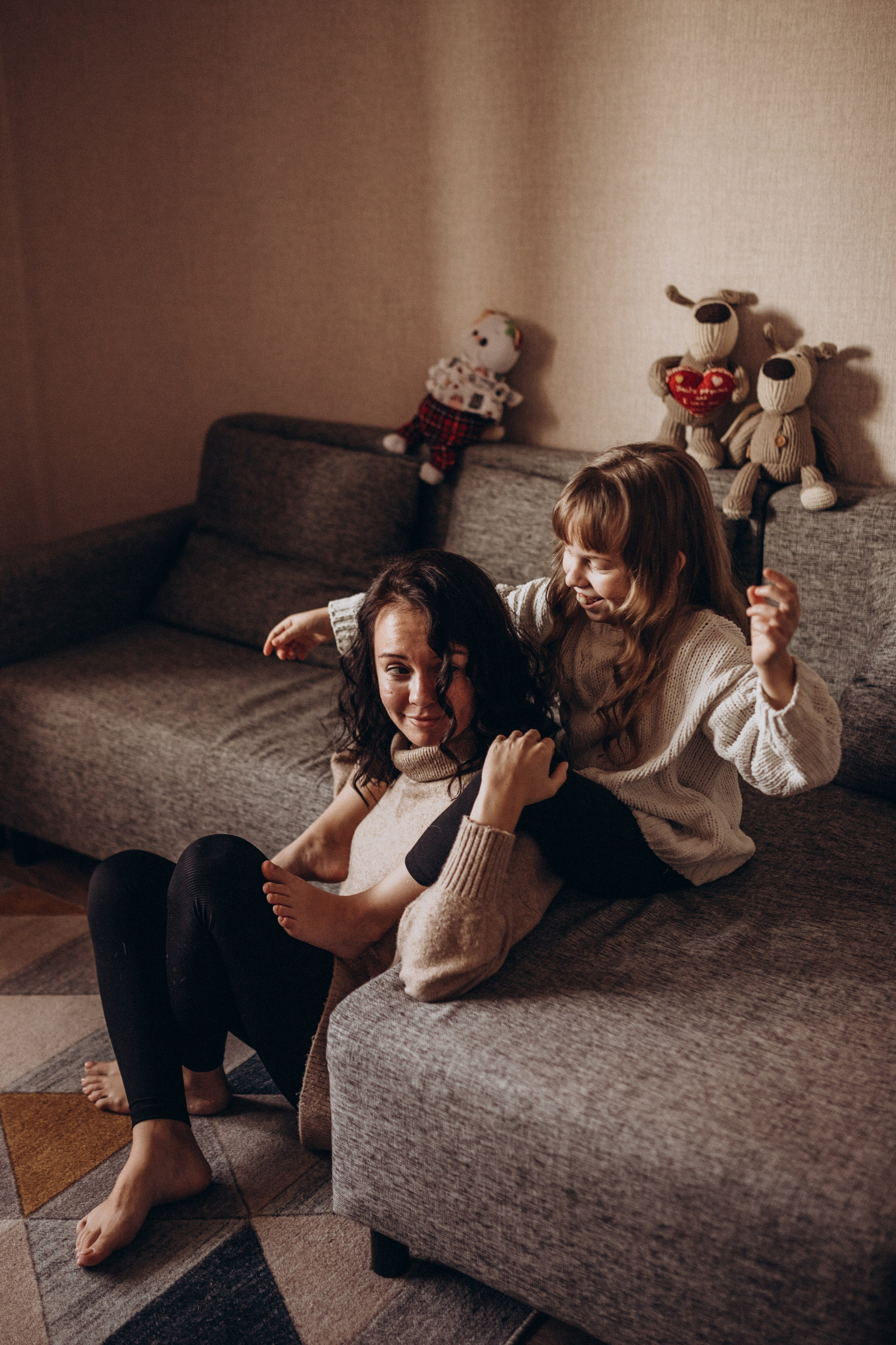 Маша и Алена. Семейный фотограф lifestyle в Новосибирске Елена Шпилевая