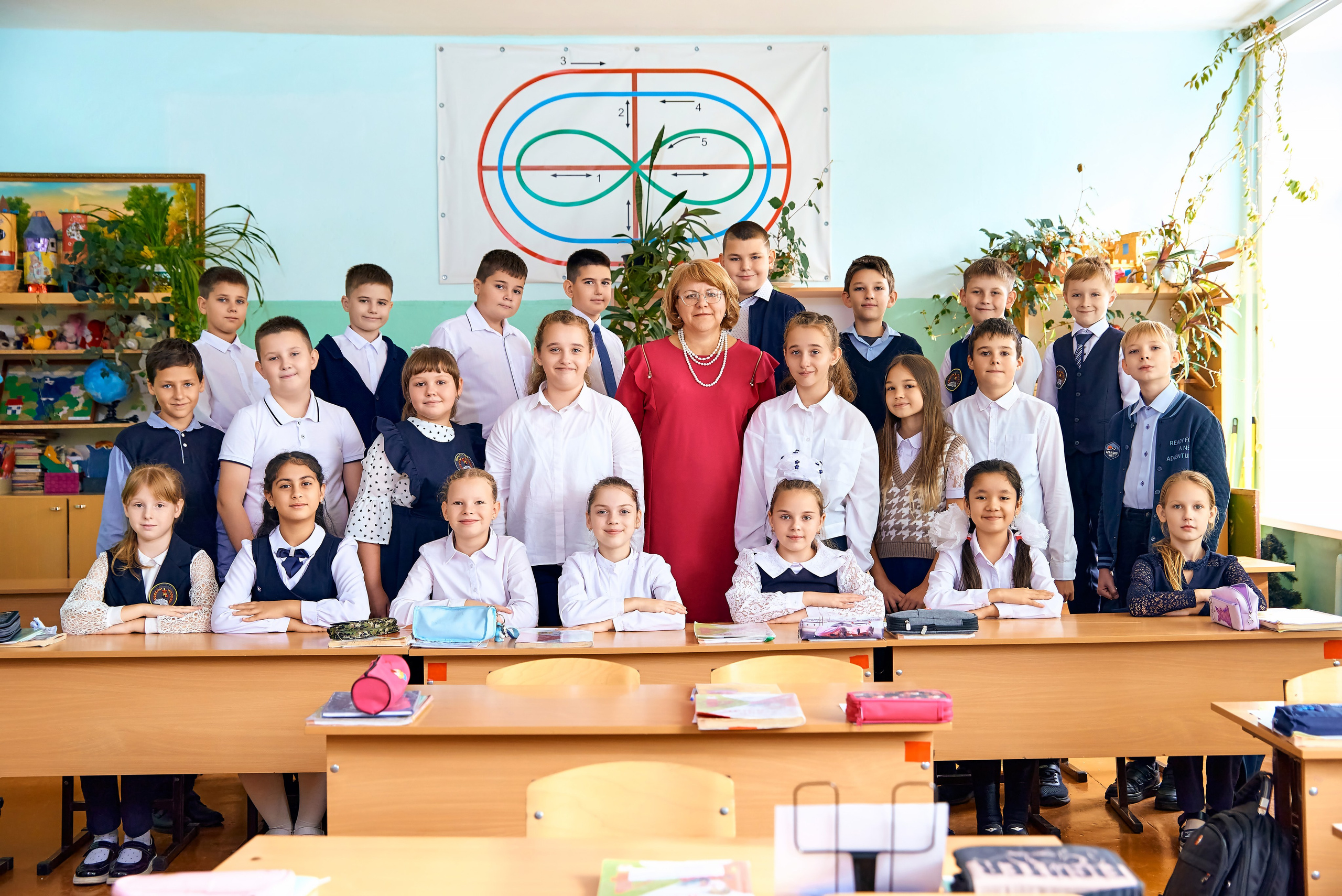 4В класс Школа № 6 выпуск 2024. Фотограф в Орле Павел Черкасов