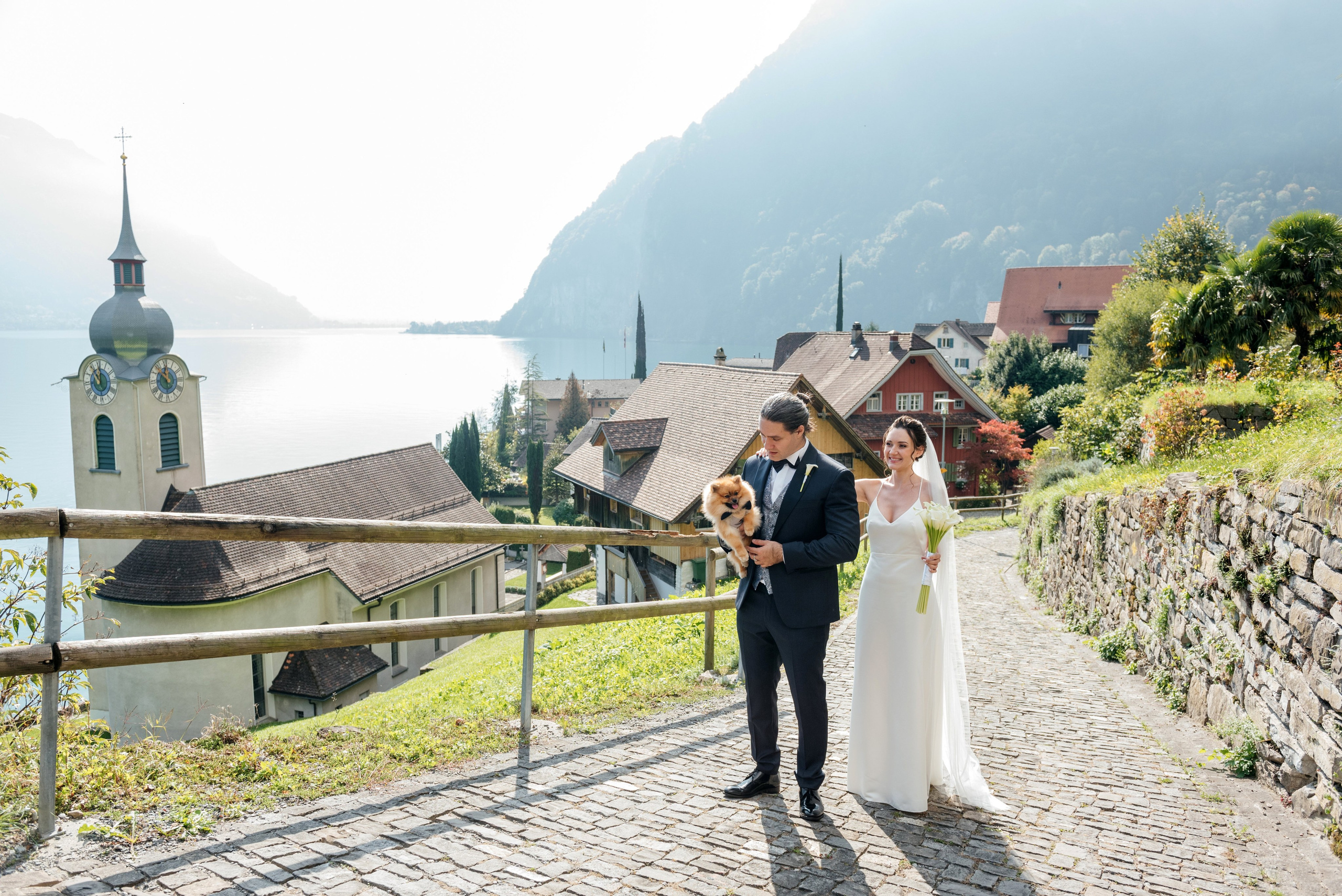 Анна & Сергей (Бауэн, Швейцария). Фотограф в Швейцарии и Европе Анна Алексеенко