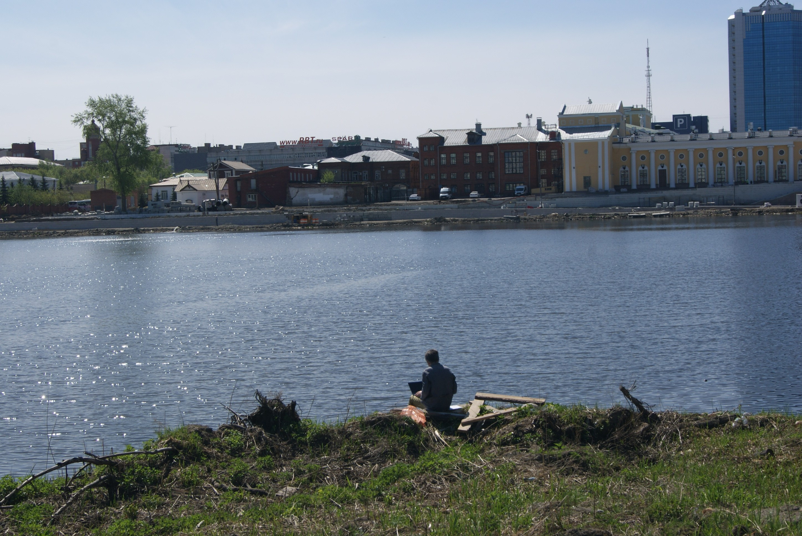 Между цирком и филармонией. Artist Oleg Semenovykh