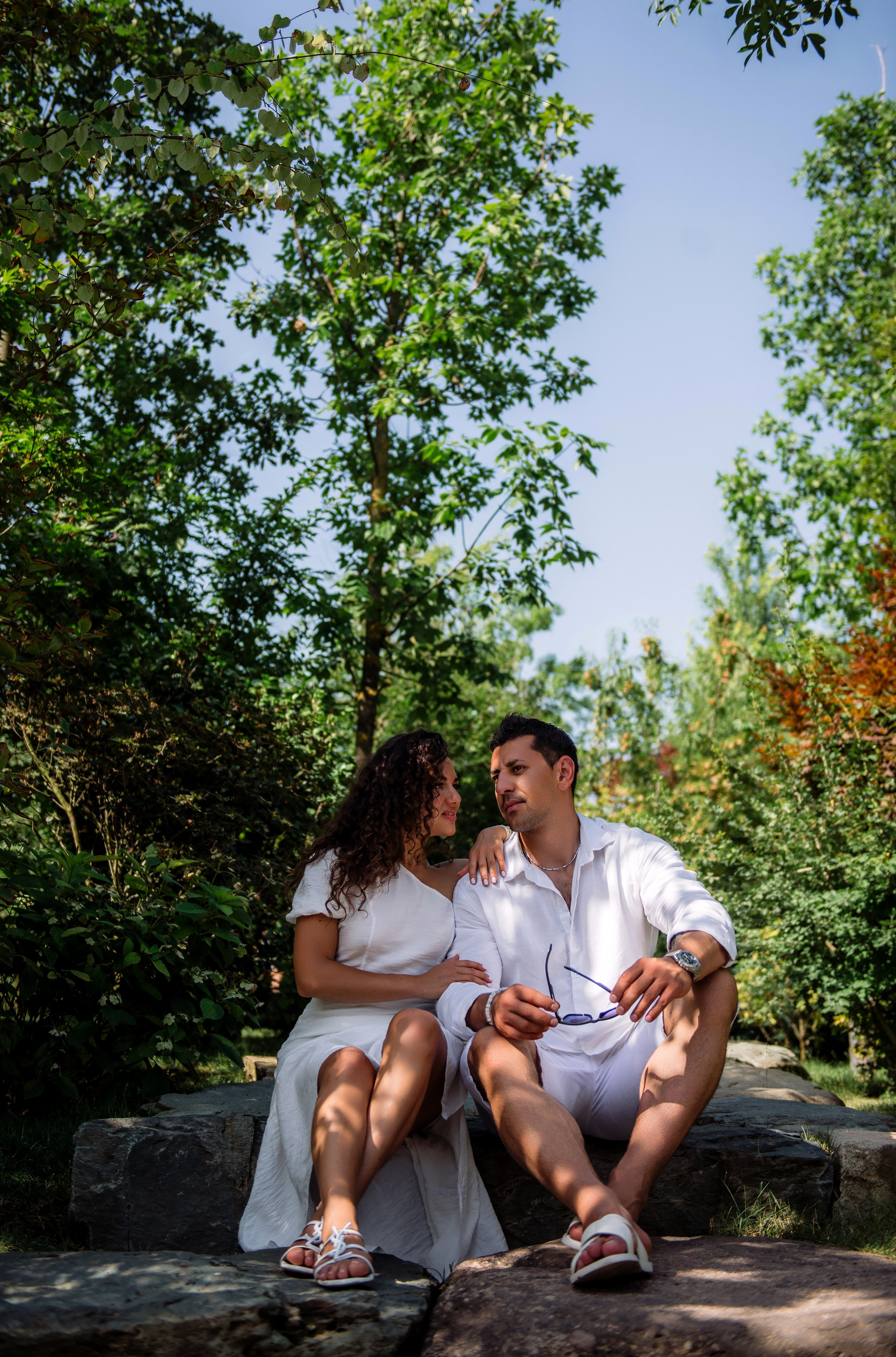 Городская прогулка для двоих. Фотограф в Москве Алёна Степутенко