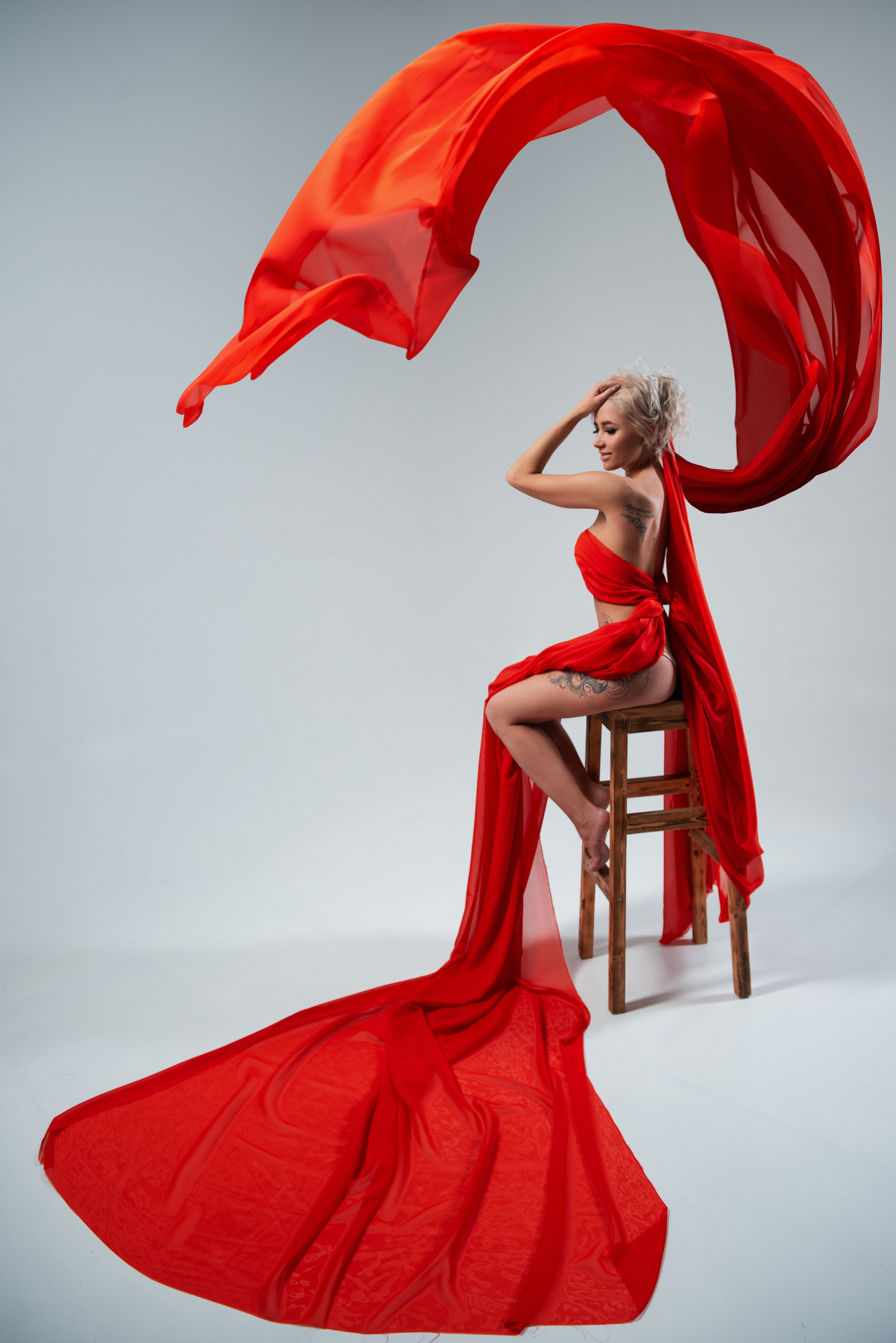 С тканями. Belichev45foto.ru