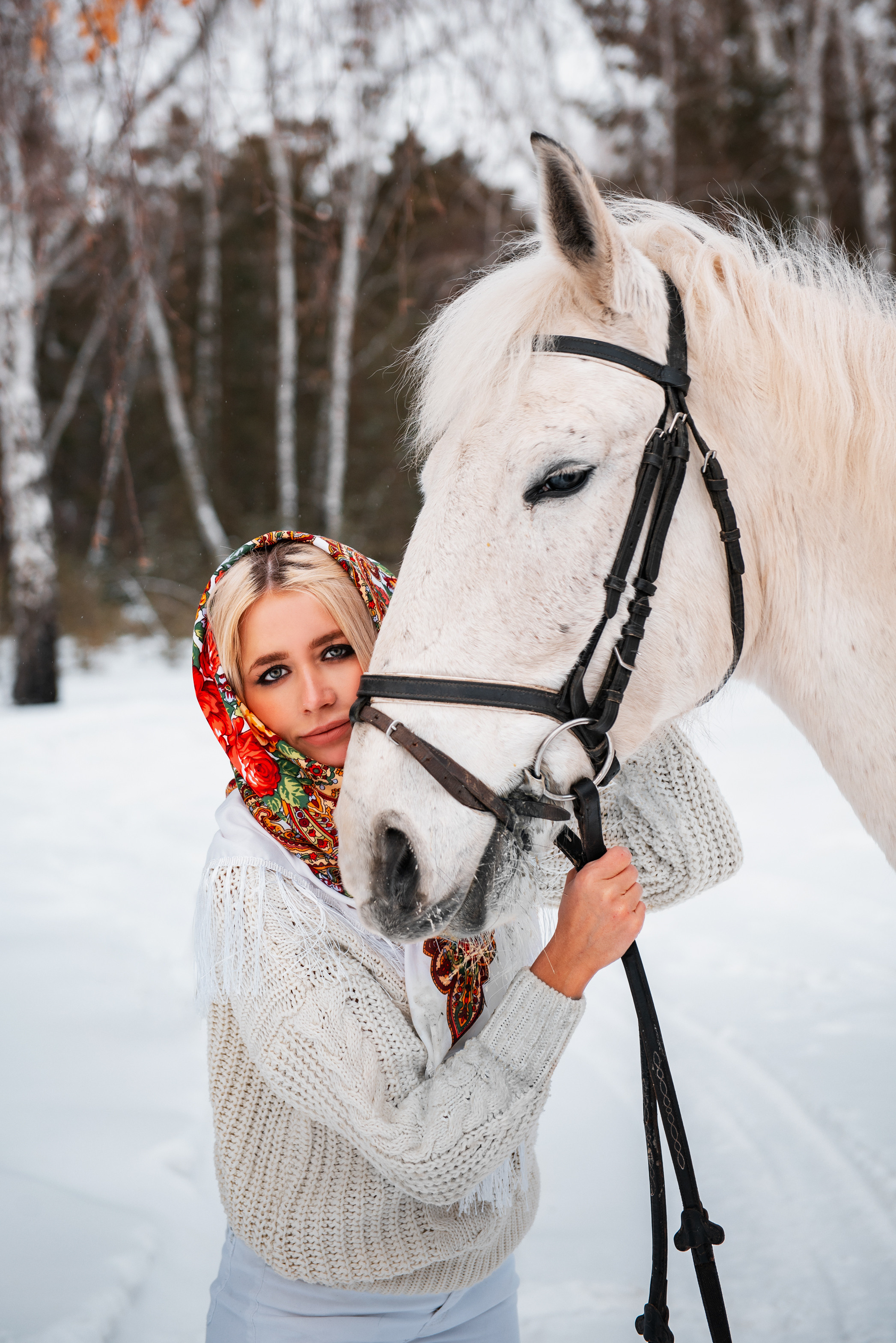 С лошадьми. Belichev45foto.ru