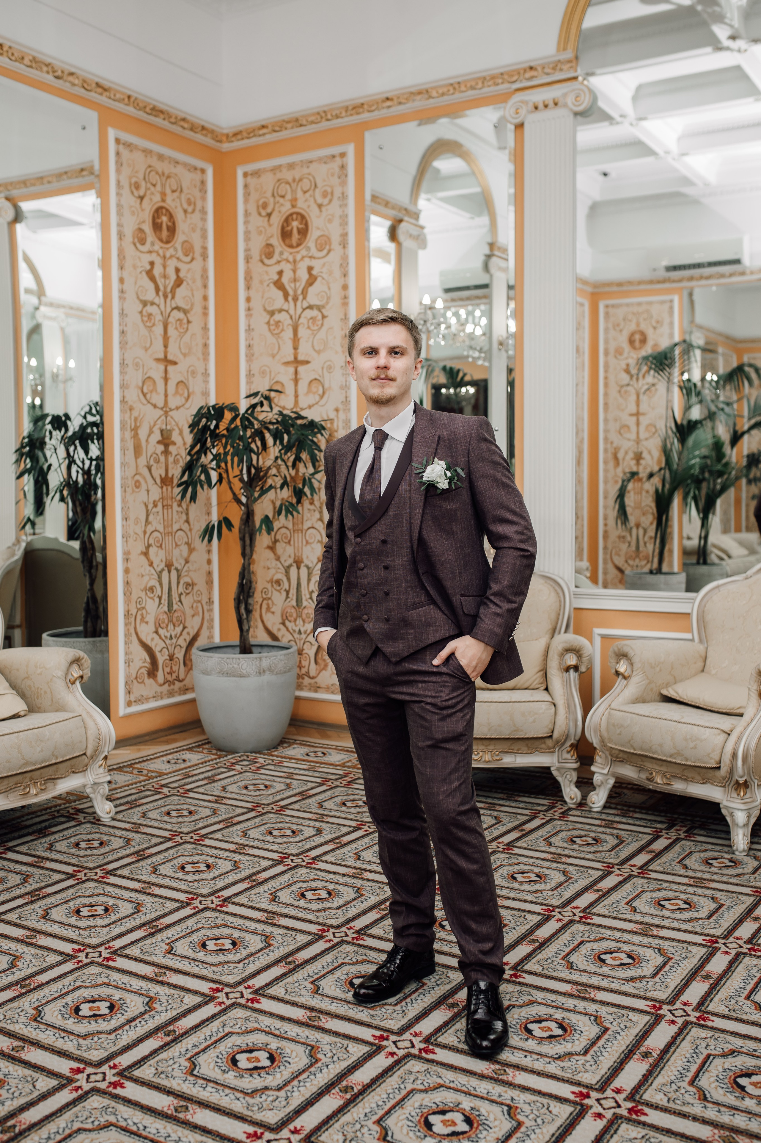 Алексей&Дарья (загс Грибоедовский, прогулка усадьба Кусково). Фотограф в Москве Юлия Хамзина