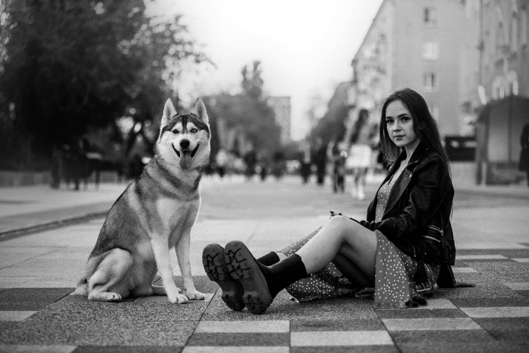 Настя и Грейс. Фотограф — анималист Саратов/Москва|Плужникова Юлия