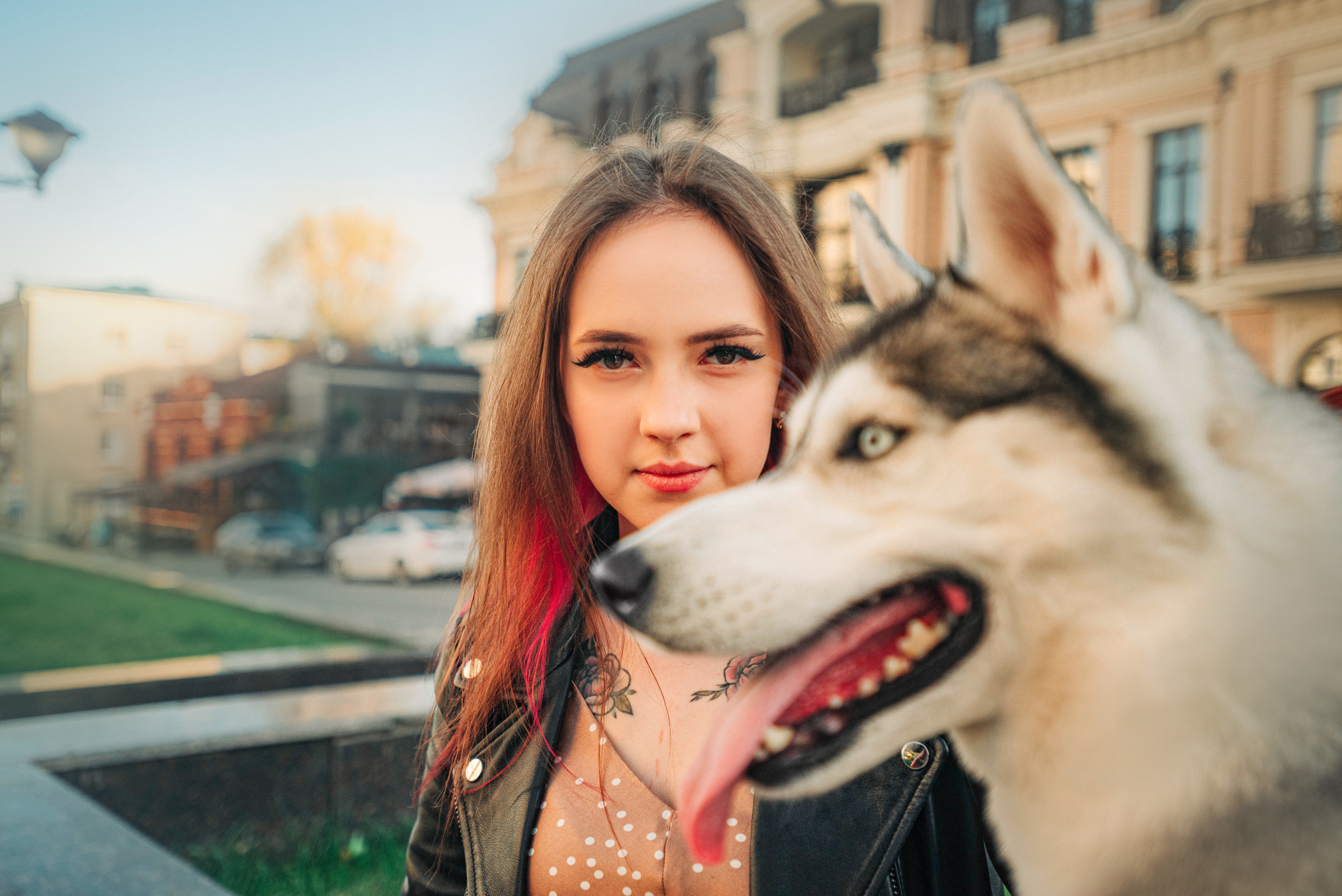 Настя и Грейс. Фотограф — анималист Саратов/Москва|Плужникова Юлия