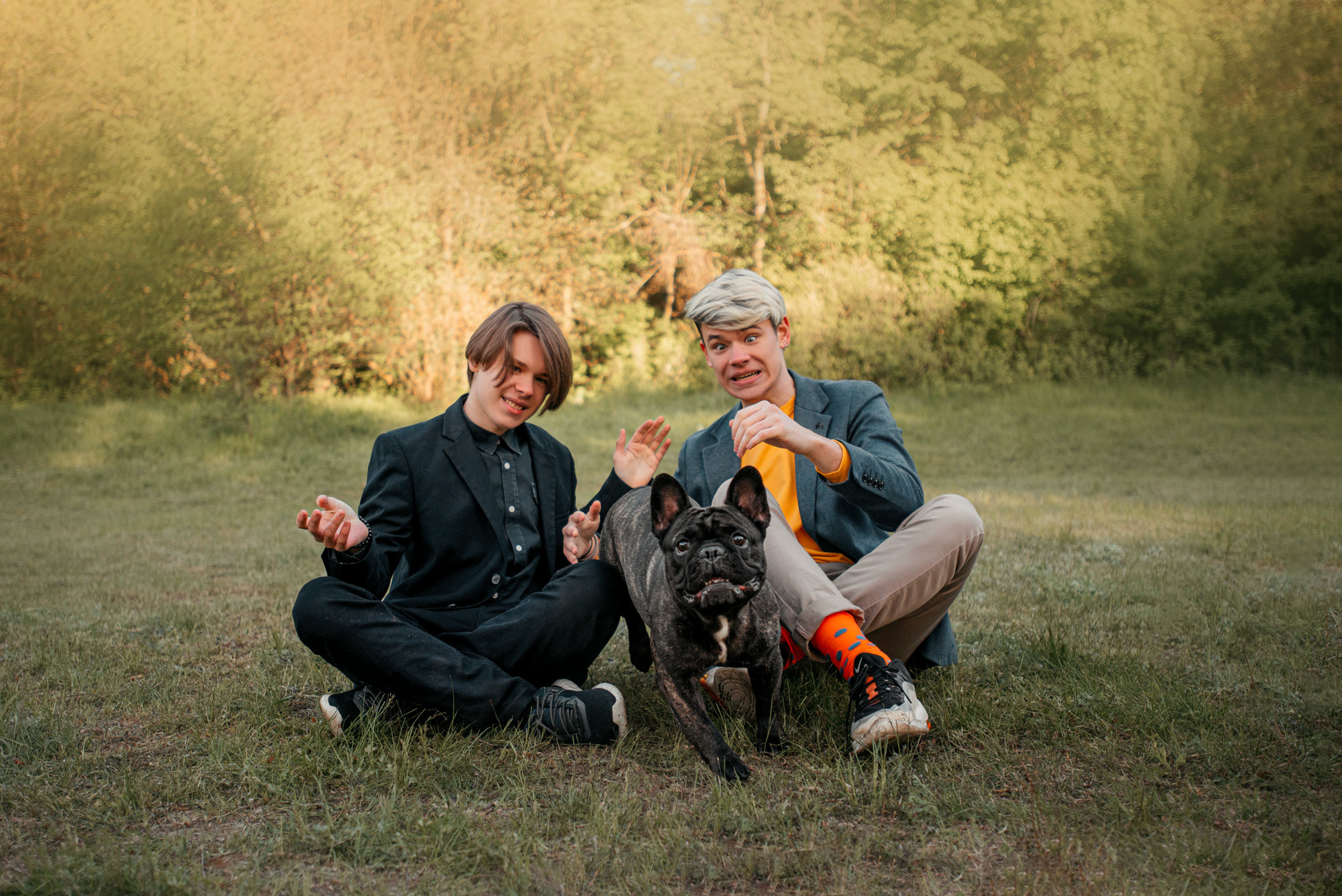 Французский бульдог Джоффри и его семья. Фотограф — анималист Саратов/Москва|Плужникова Юлия