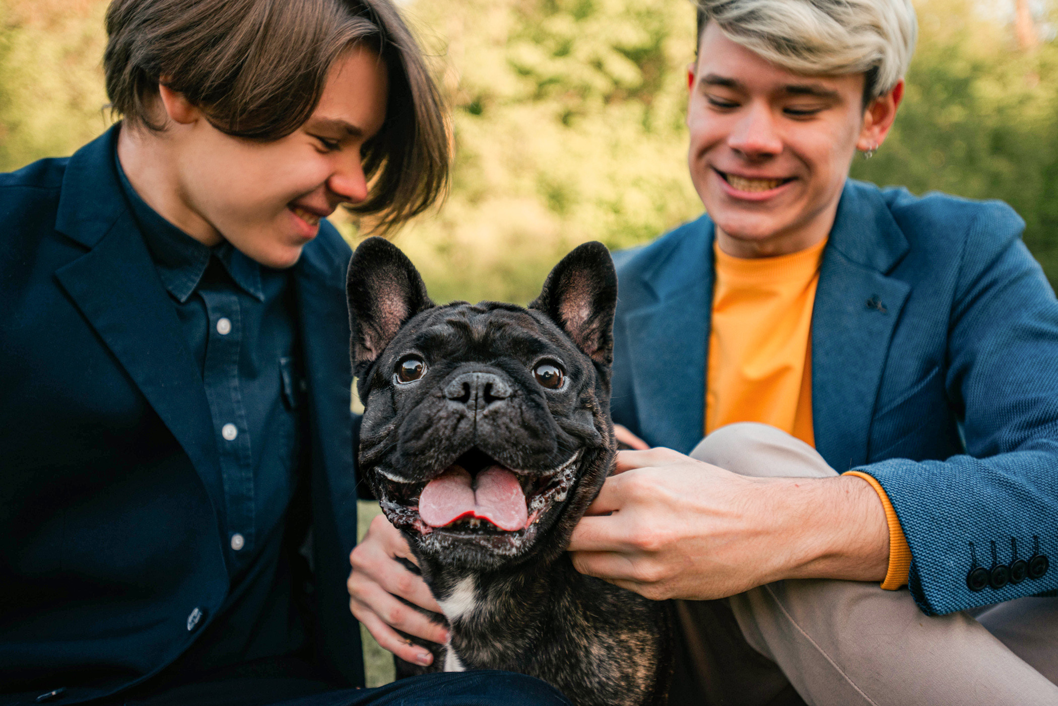 Французский бульдог Джоффри и его семья. Фотограф — анималист Саратов/Москва|Плужникова Юлия