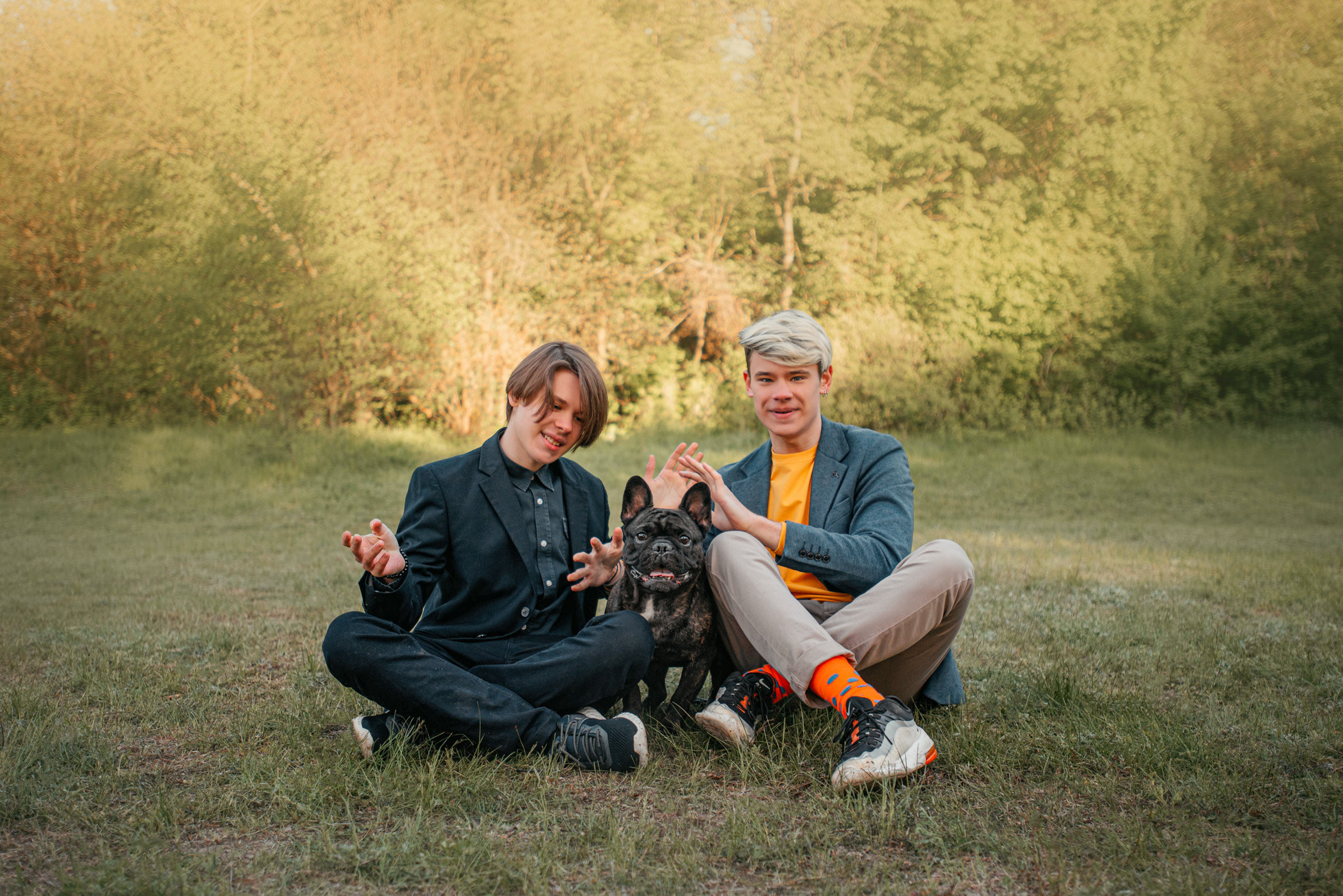 Французский бульдог Джоффри и его семья. Фотограф — анималист Саратов/Москва|Плужникова Юлия