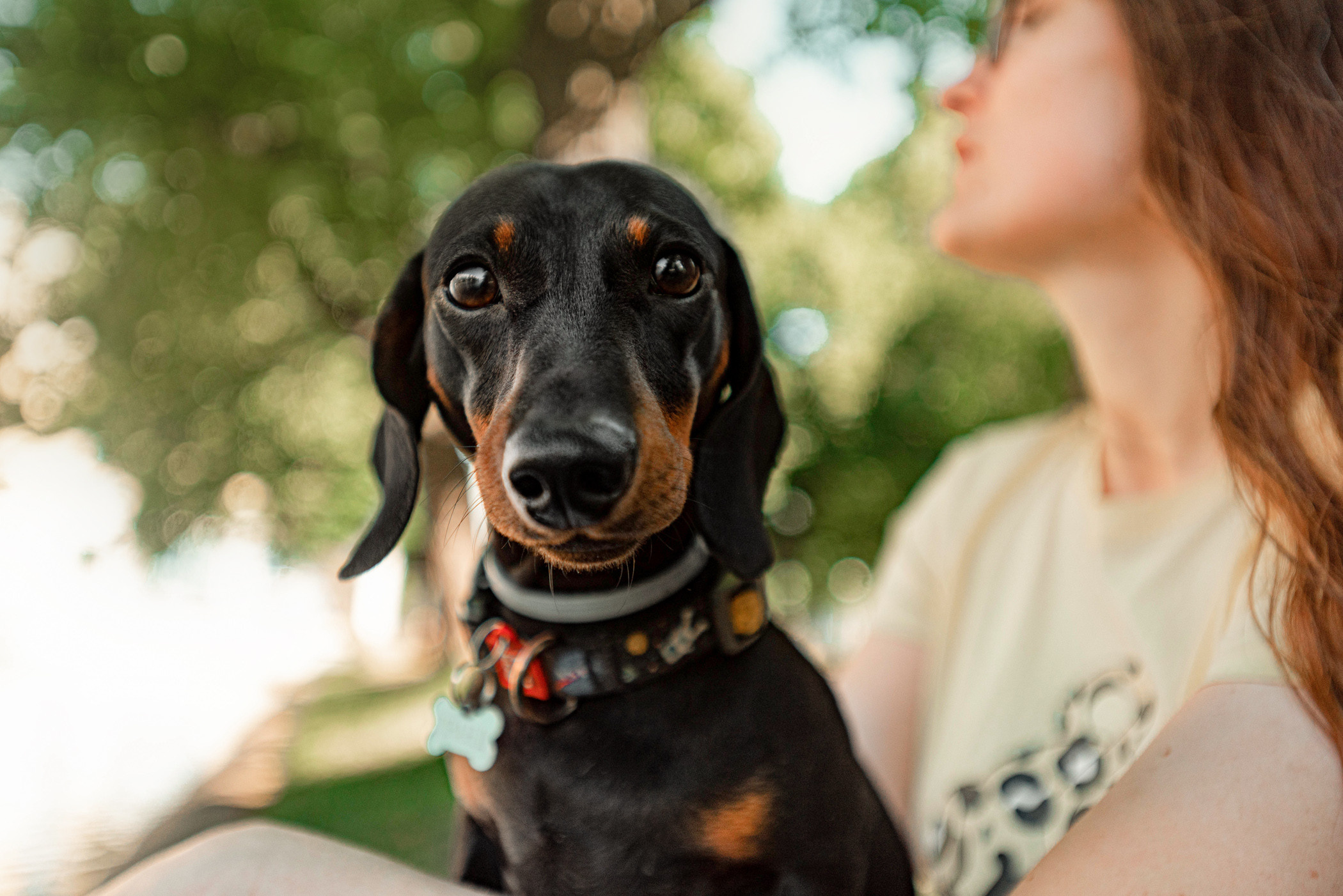 Малыш Гранд и его Таня на чистых прудах. Фотограф — анималист Саратов/Москва|Плужникова Юлия