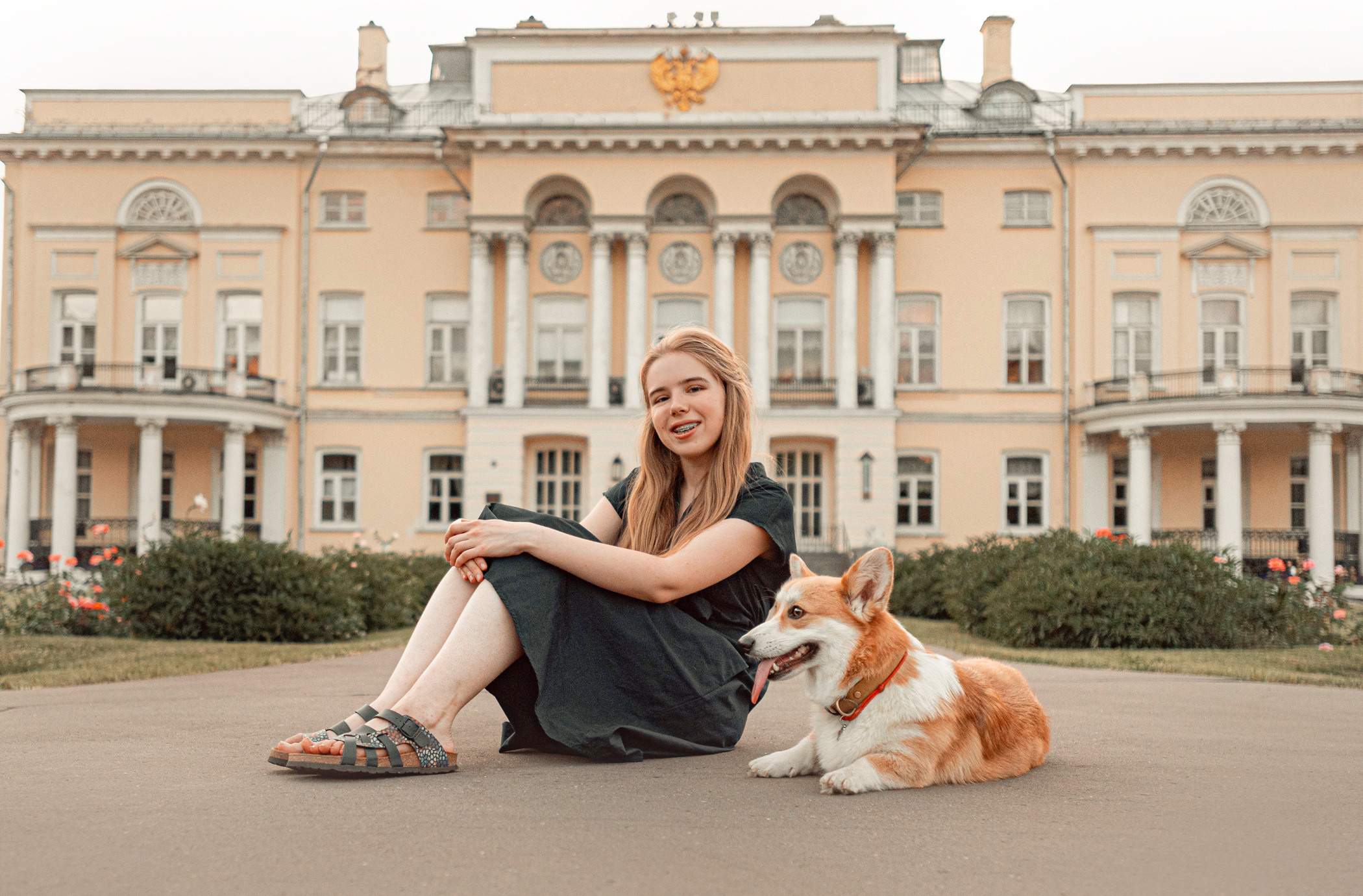 Ежа и Даша в Нескучном саду. Фотограф — анималист Саратов/Москва|Плужникова Юлия