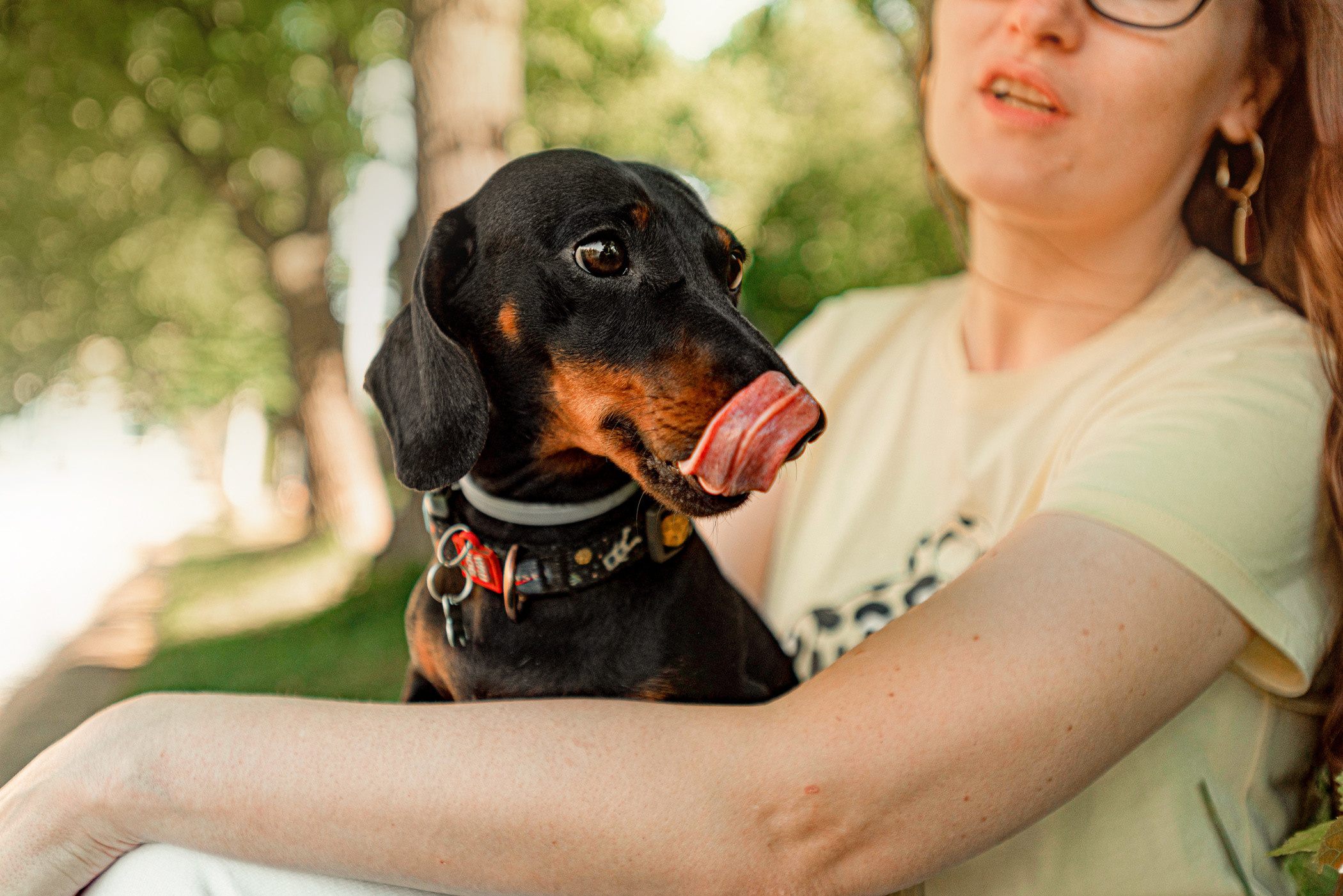Малыш Гранд и его Таня на чистых прудах. Фотограф — анималист Саратов/Москва|Плужникова Юлия