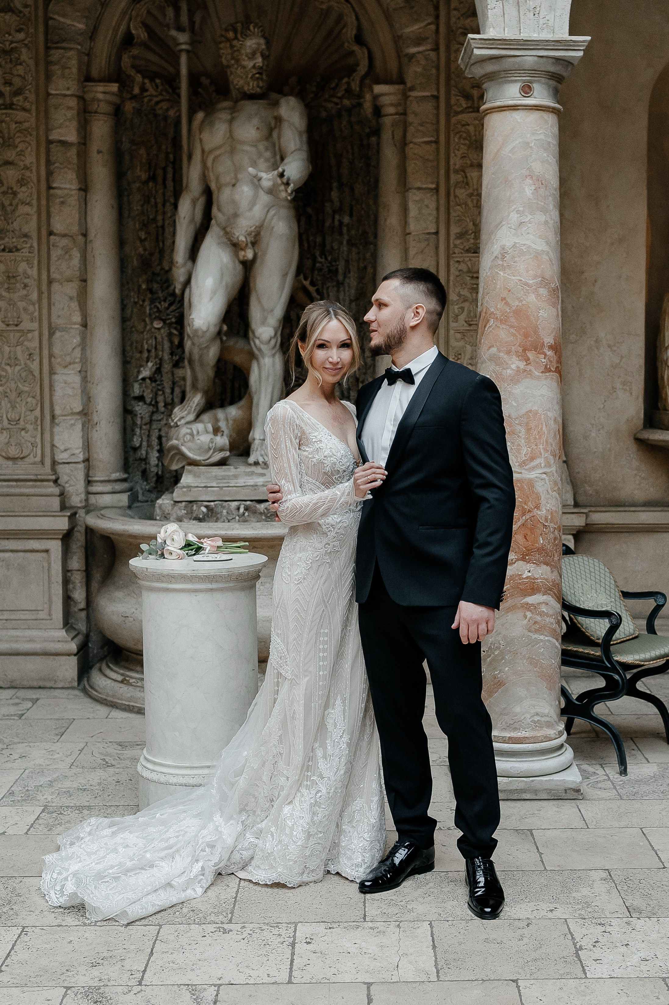 Выездная регистрация брака Кати и Антона в ресторане Турандот