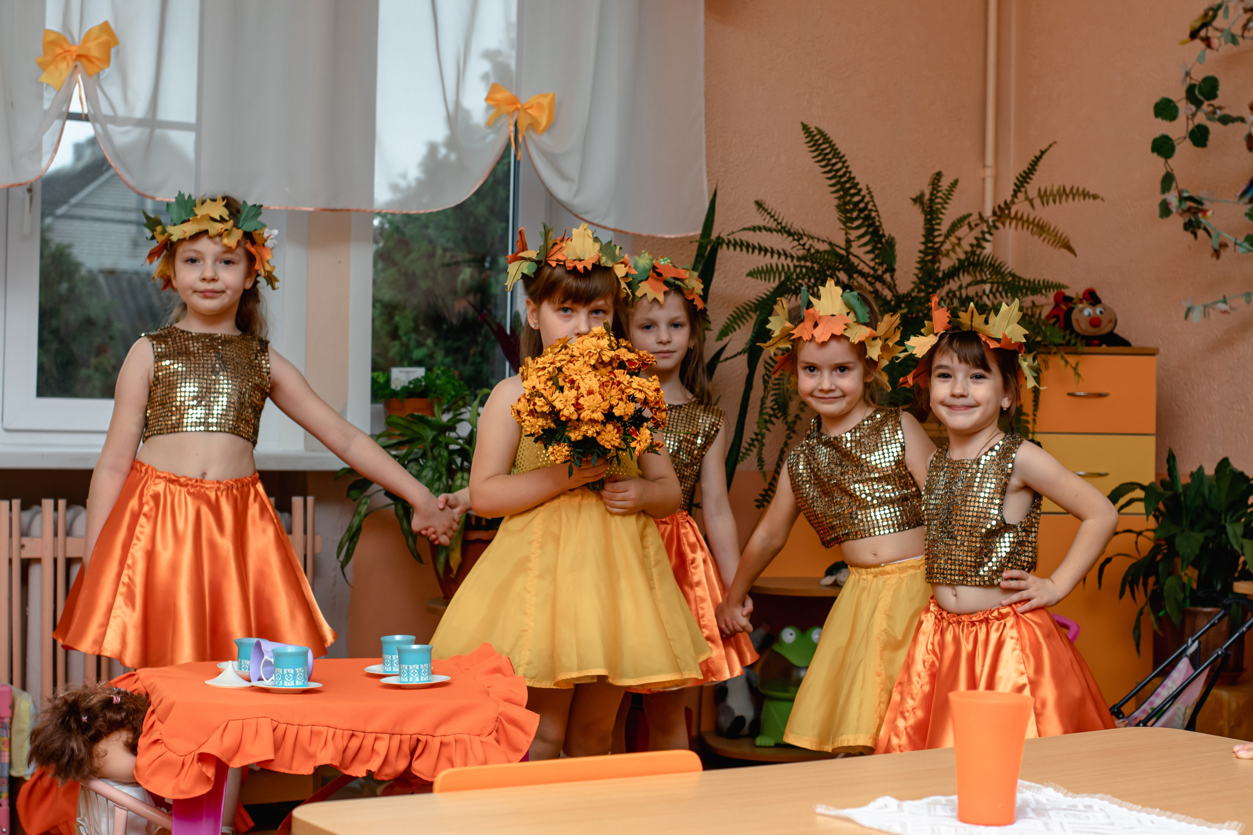 Осенний праздник в детском саду. Маргарита. Семейный фотограф в Минске Приболовец Светлана