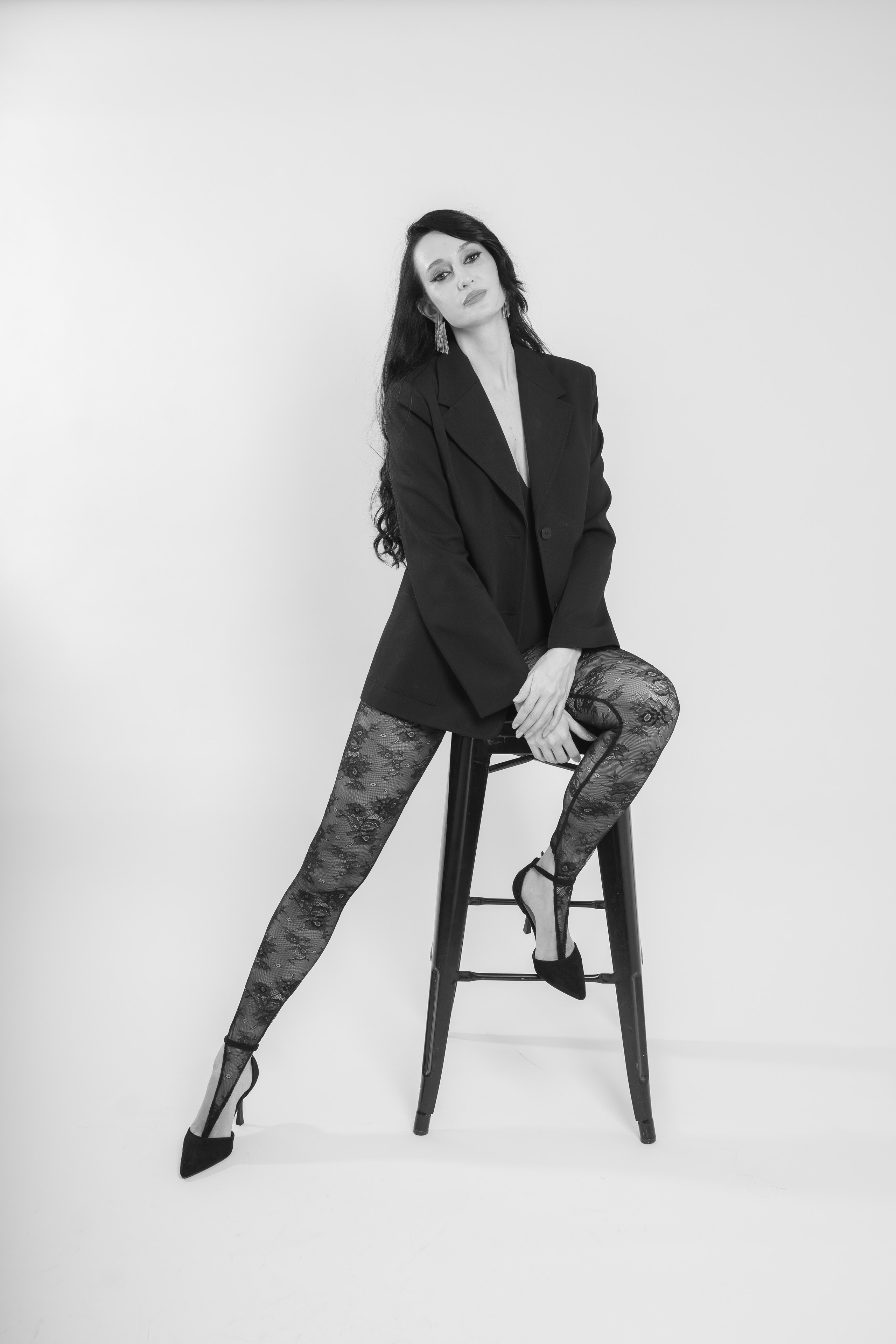 Черно-белая фотосессия