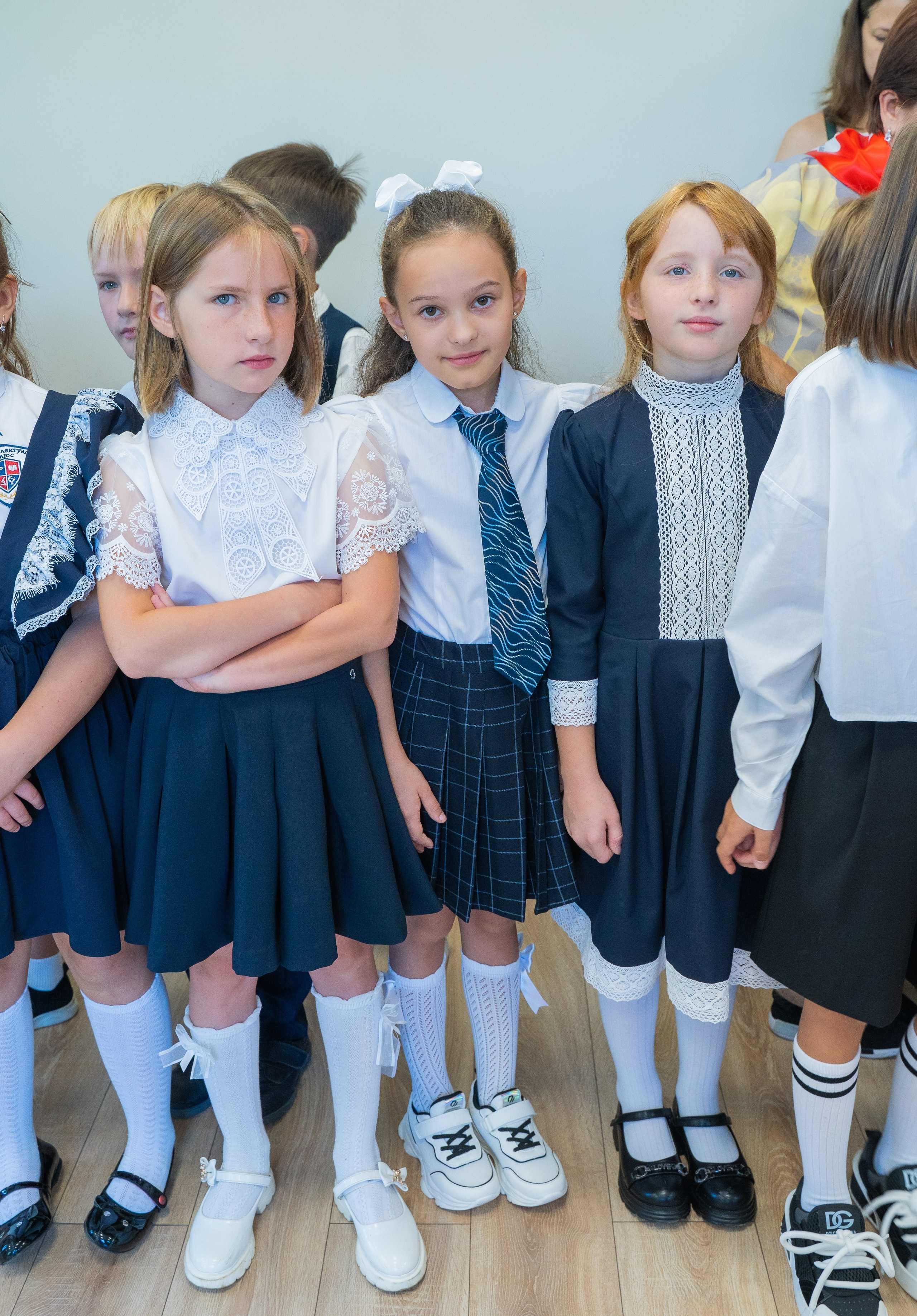 1 сентября в частной школе