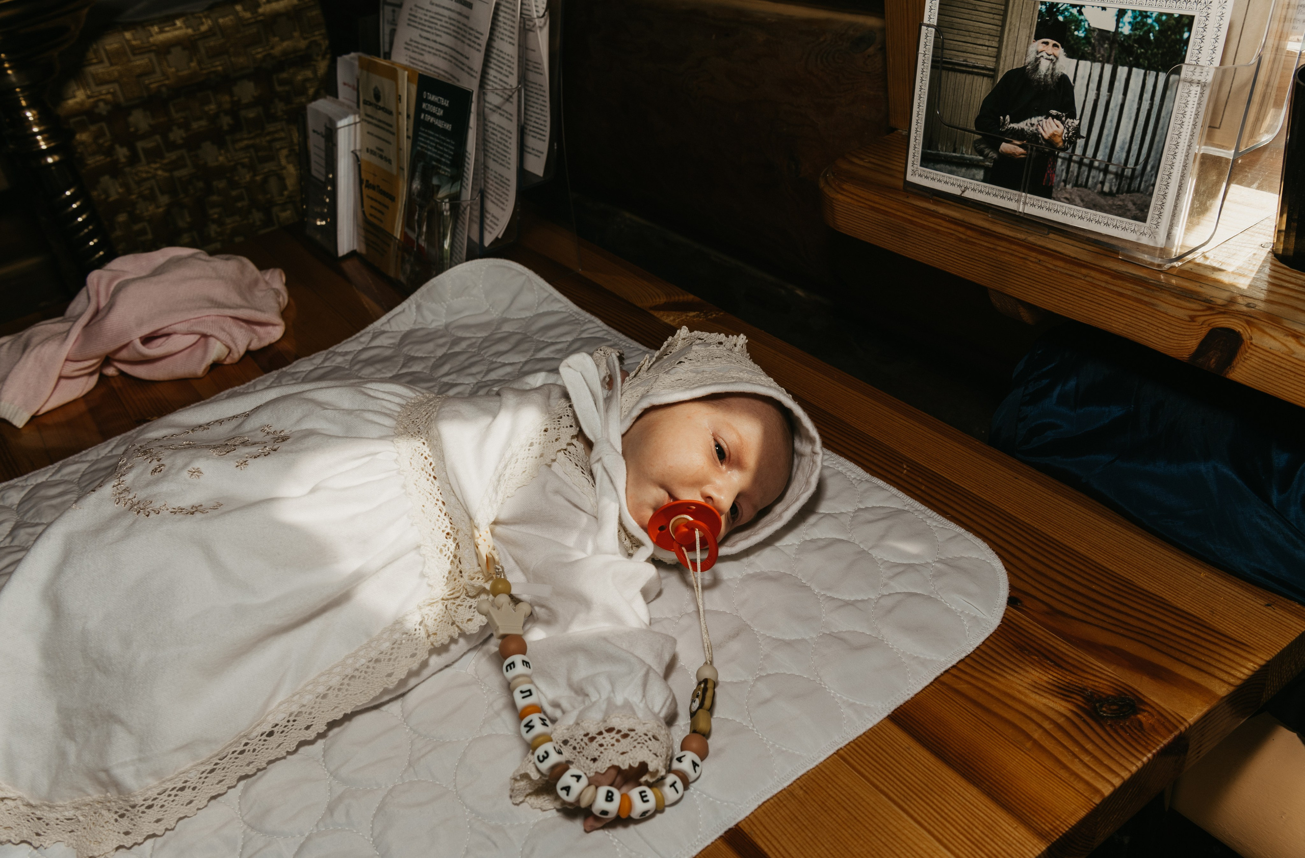 Крещение Елизаветы. Фотограф на выписку из роддома в Москве и МО
