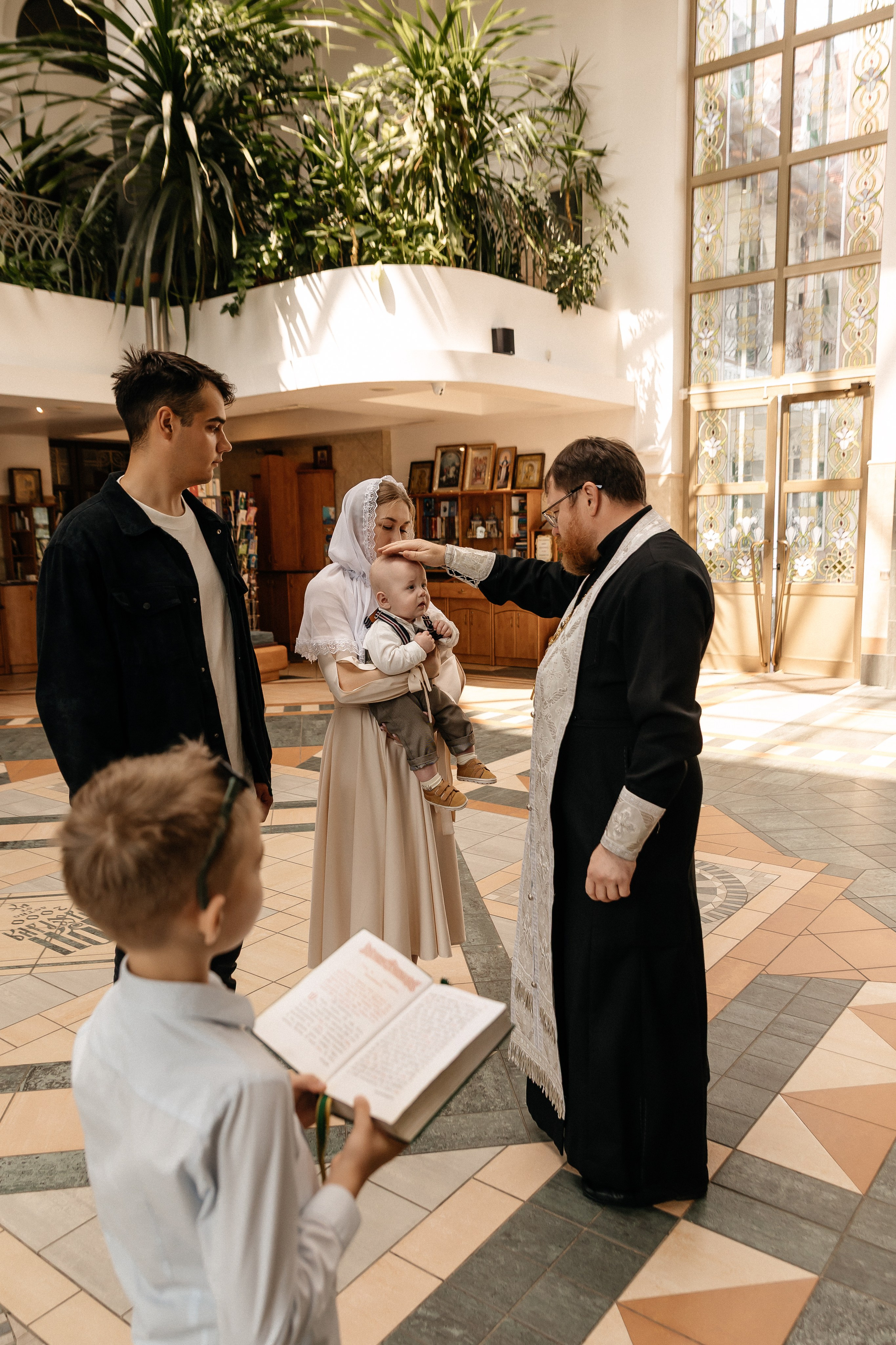 Крещение Леши. Семейный фотограф Минск Усова Ольга