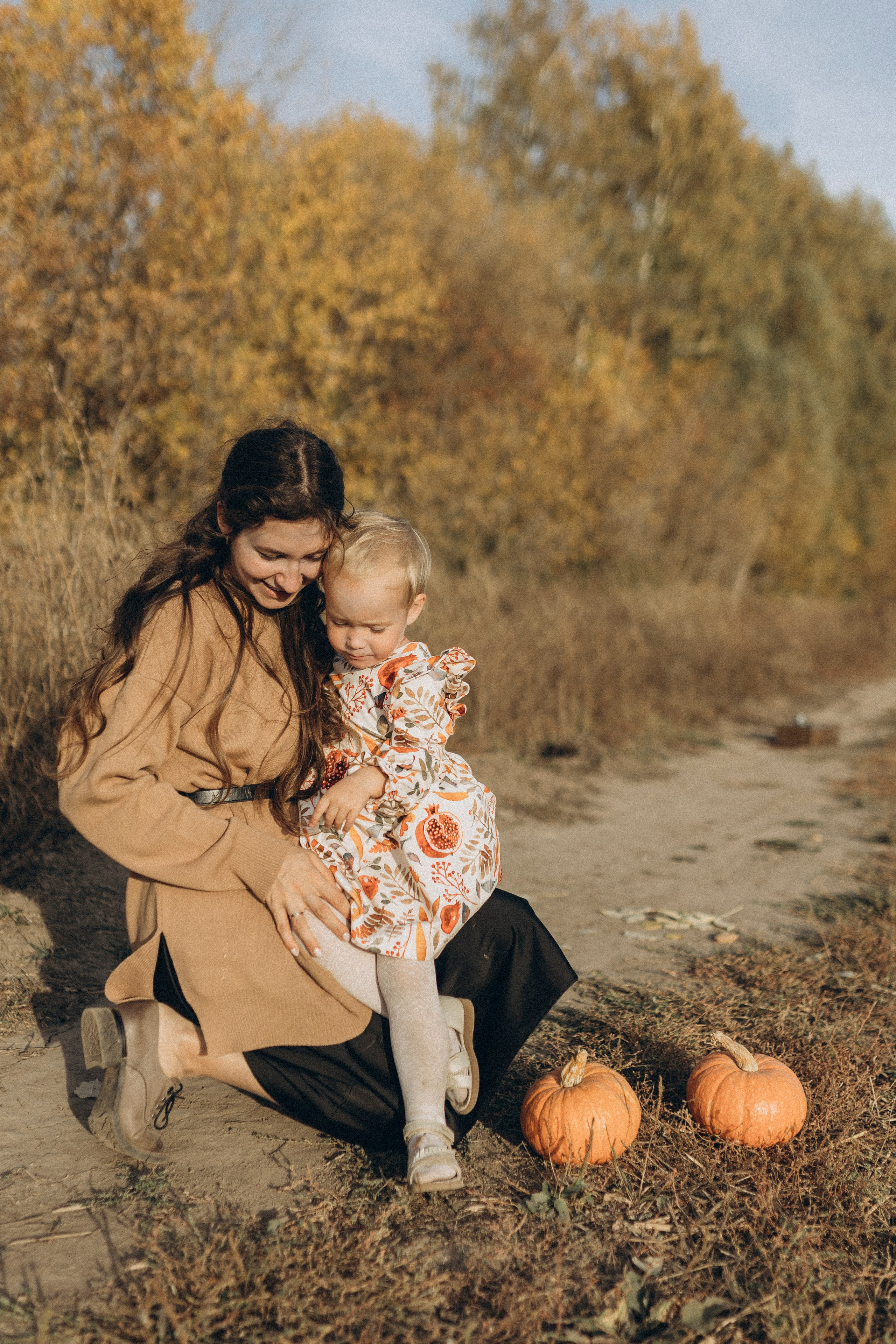 Осенняя прогулка для мамы и детей. Семейный и детский фотограф в Рязани Васюгова Мария