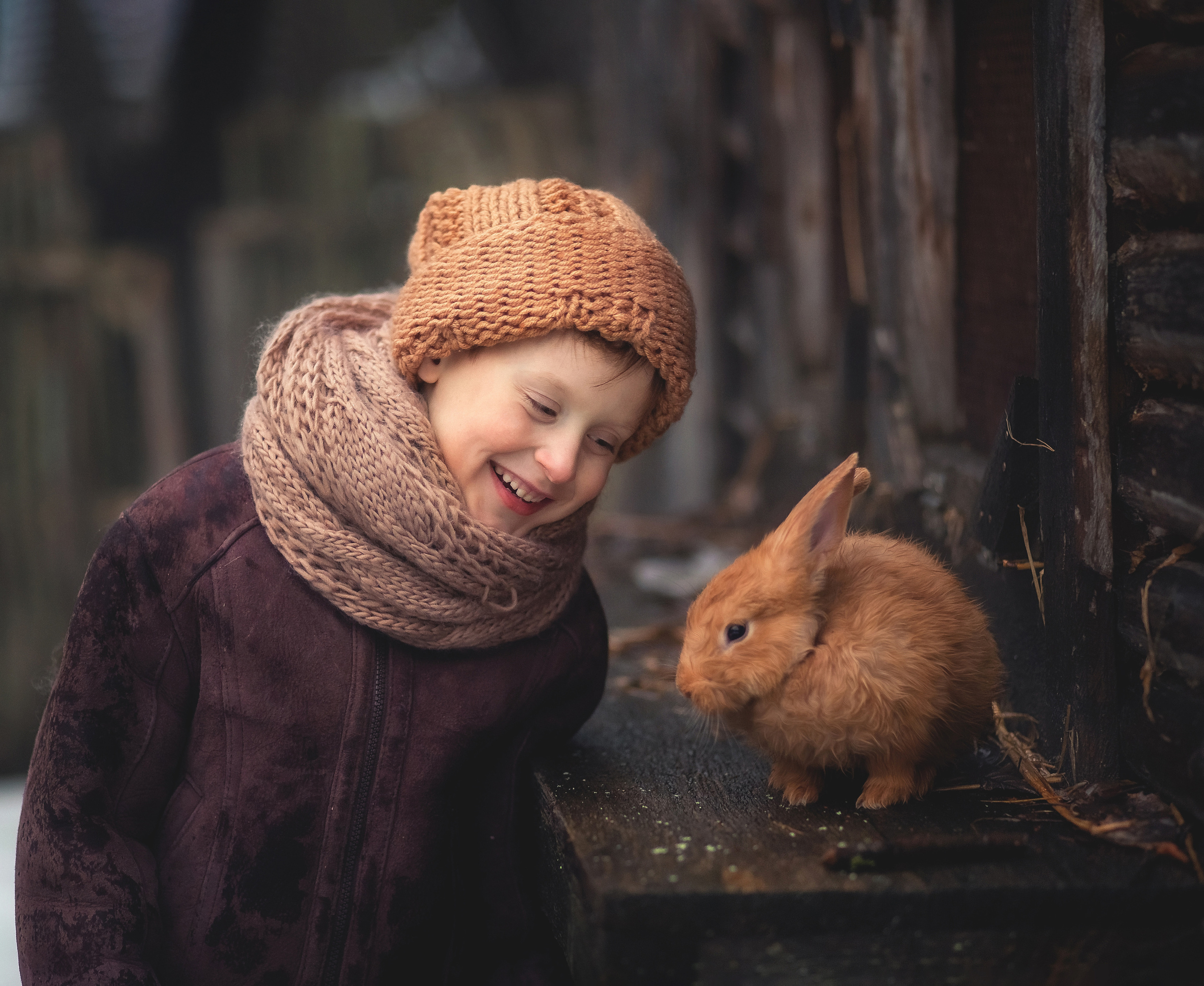Зимняя сказка. Детский фотограф в Санкт-Петербурге Анна Ляшевич