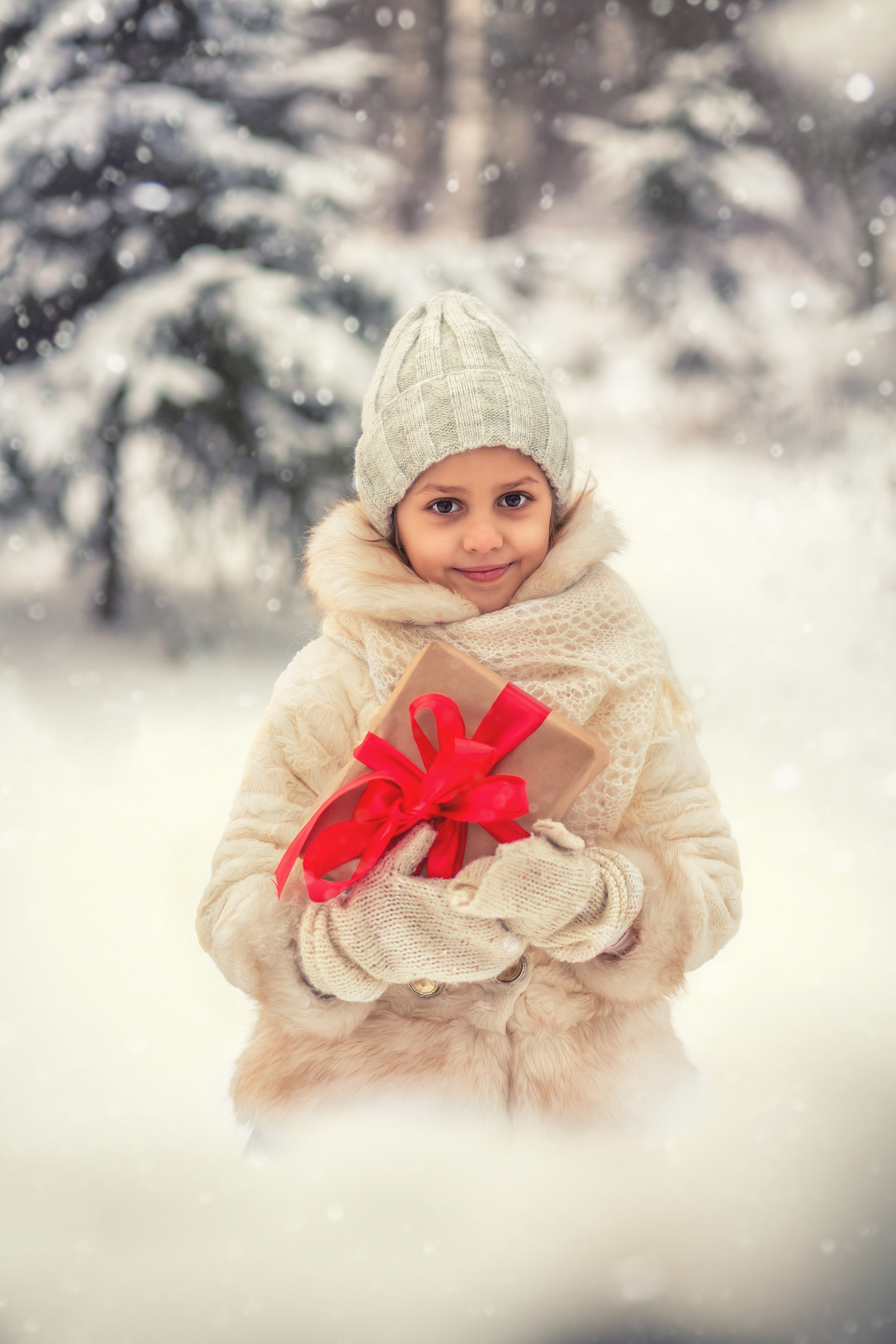 Зимняя сказка. Детский фотограф в Санкт-Петербурге Анна Ляшевич
