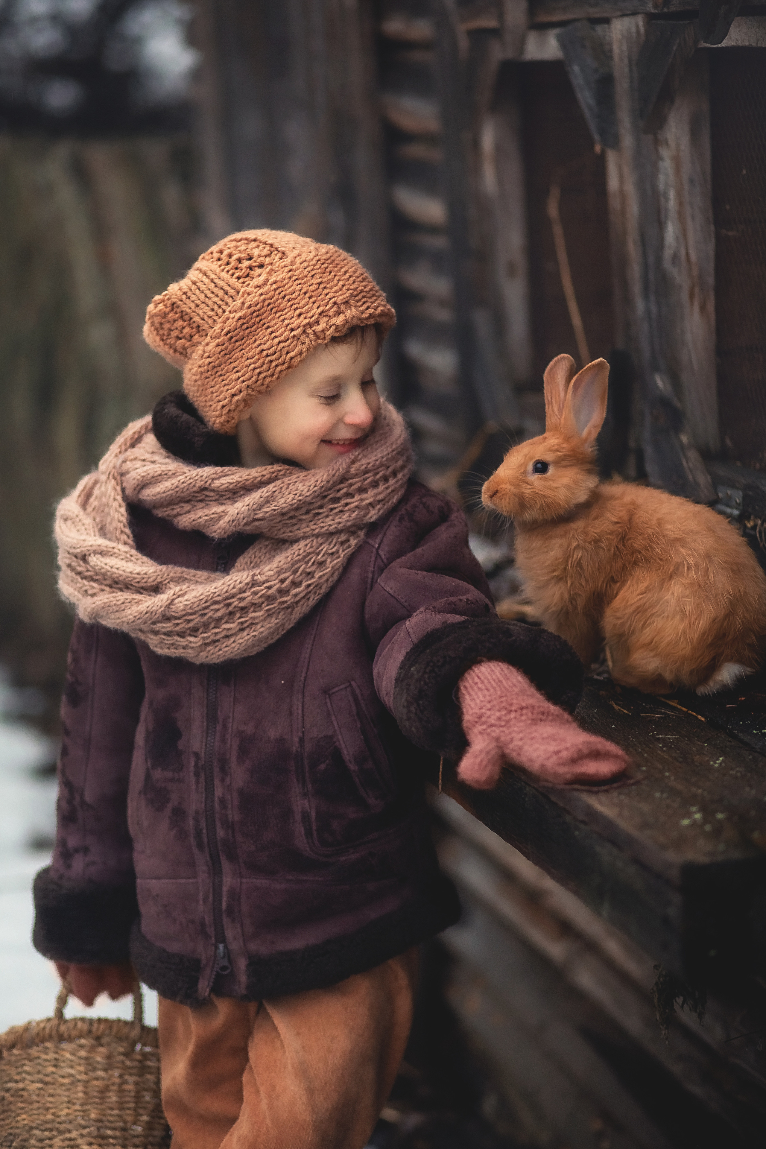 Зимняя сказка. Детский фотограф в Санкт-Петербурге Анна Ляшевич