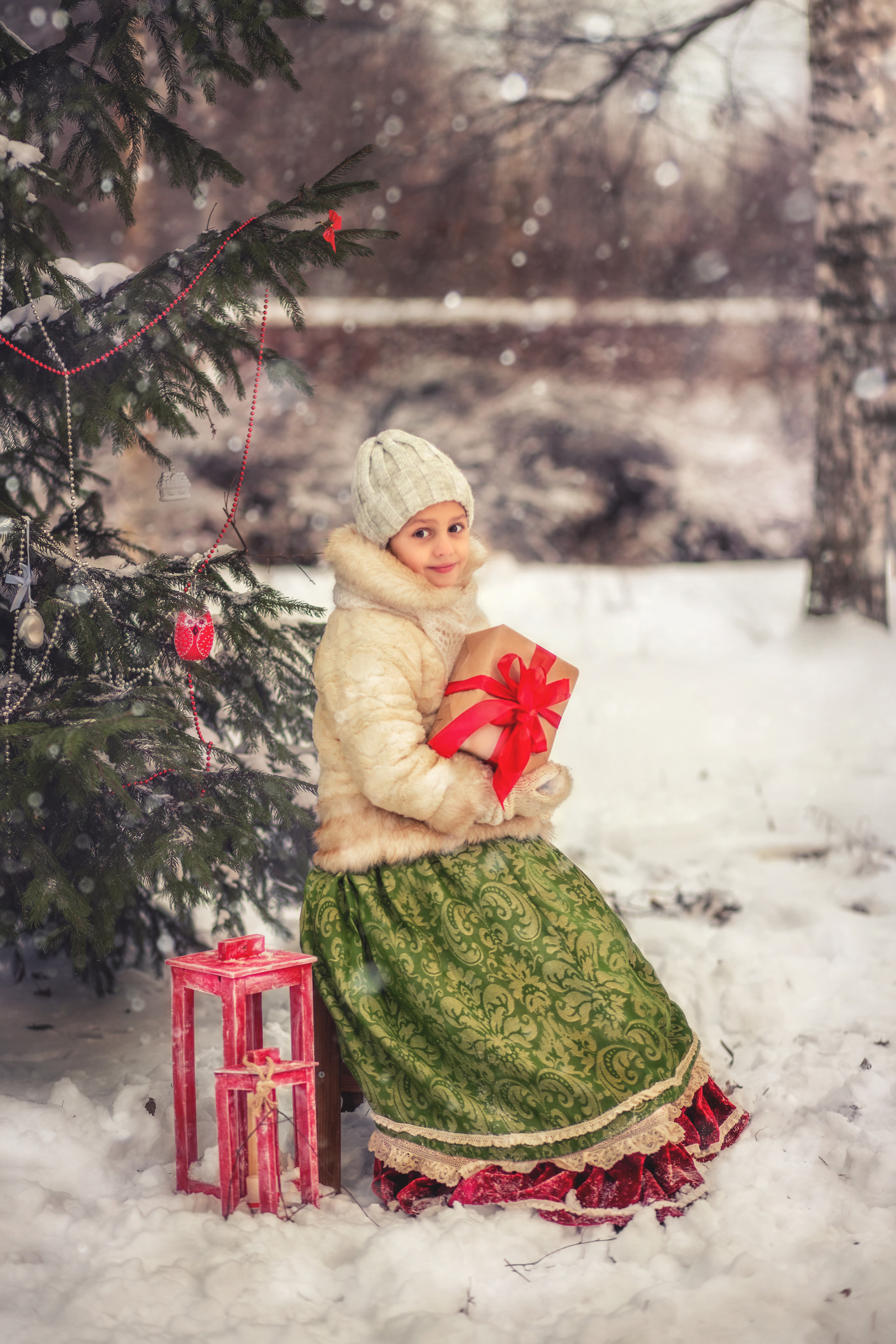Зимняя сказка. Детский фотограф в Санкт-Петербурге Анна Ляшевич