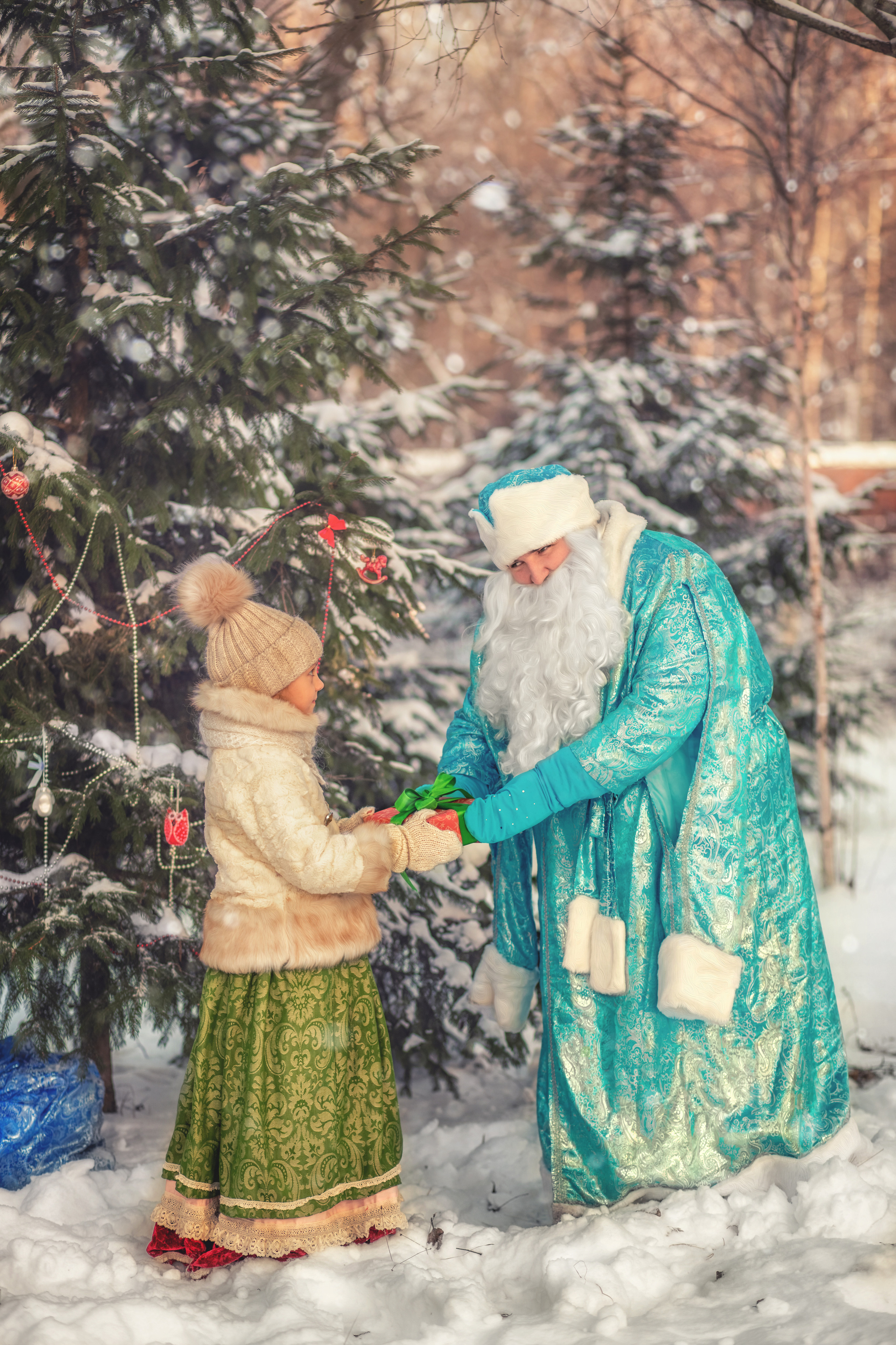 Зимняя сказка. Детский фотограф в Санкт-Петербурге Анна Ляшевич