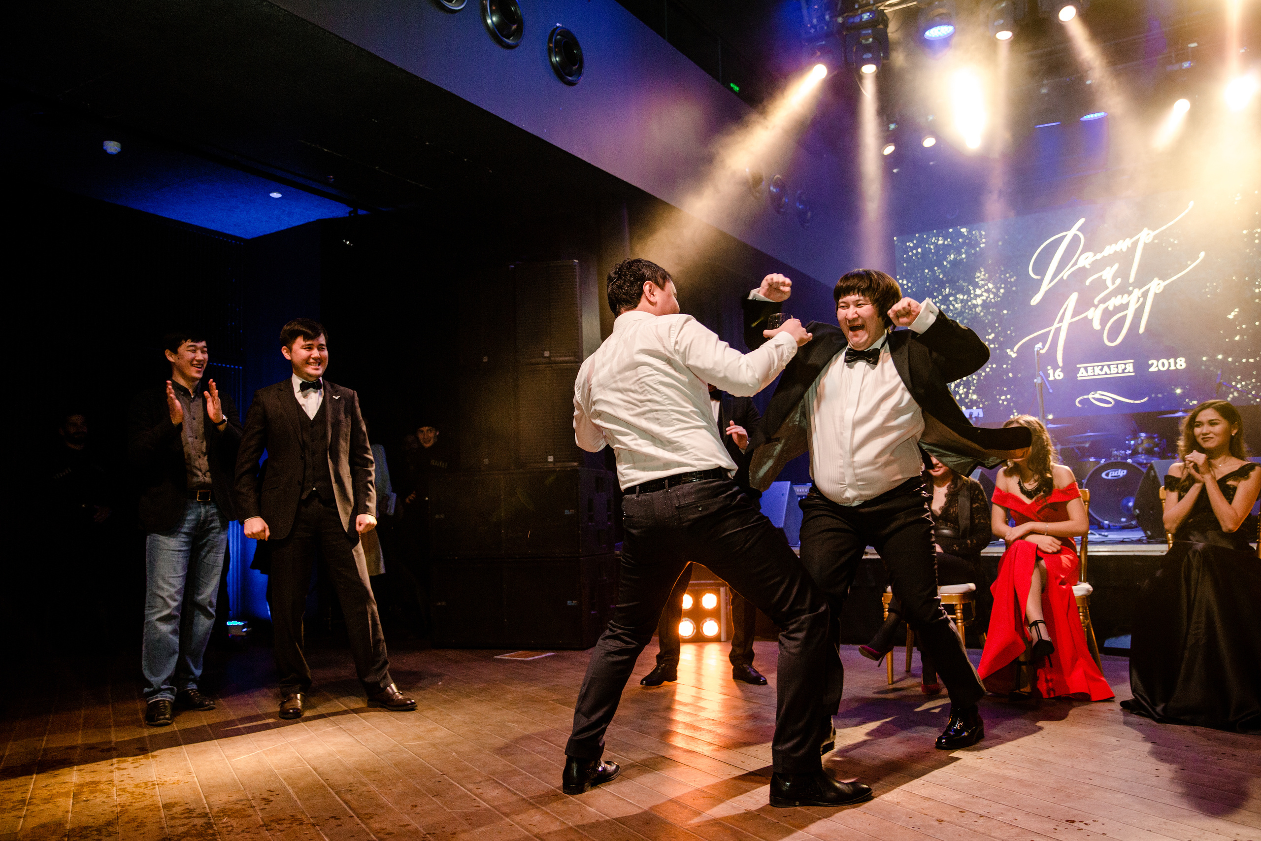 Дамир и Айнура. Тбилиси. Republic Restaurant. Свадебный фотограф в Алматы Николай Киреев