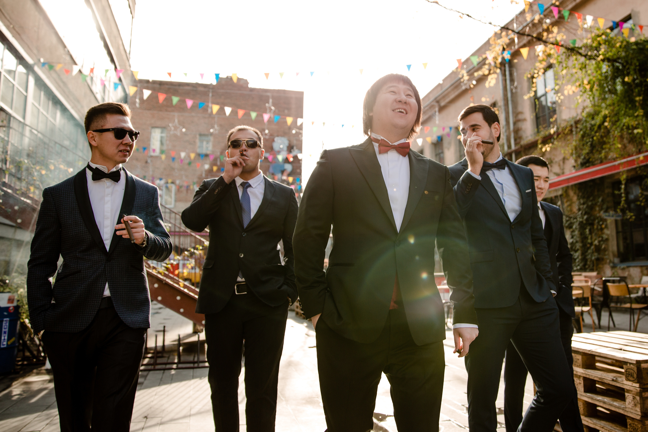 Дамир и Айнура. Тбилиси. Republic Restaurant. Свадебный фотограф в Алматы Николай Киреев