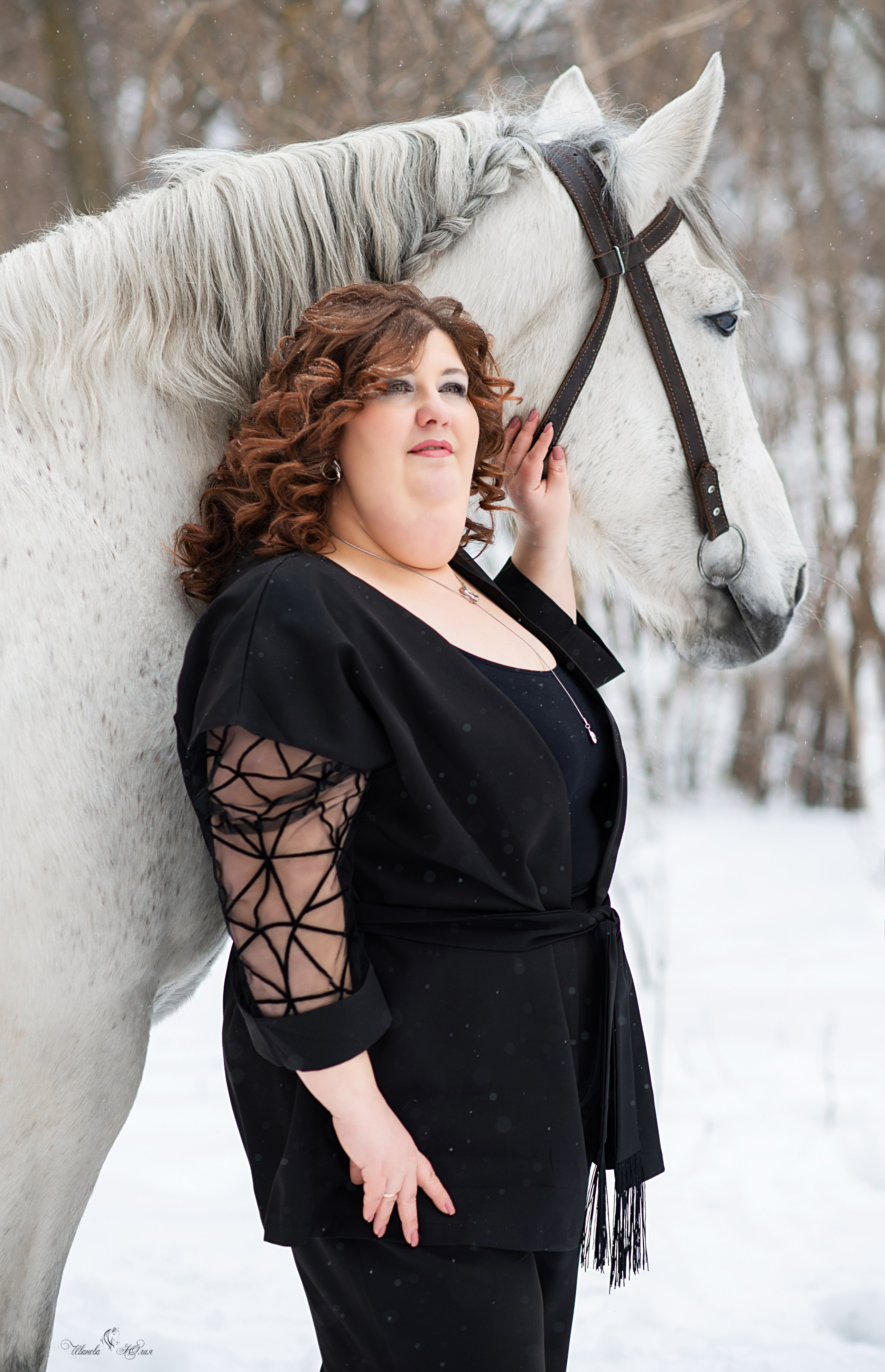 Анастасия и Стрелка. Конный фотограф в Саратове Юлия Иванова